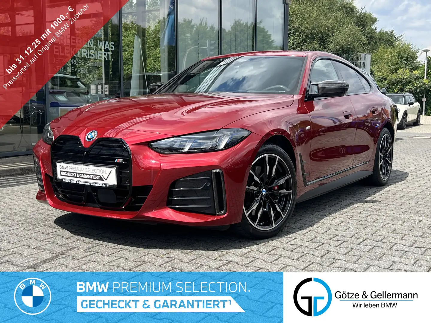 BMW i4 M50 xDrive M Sport PRO //MCarbon FACELIFT Rot - 1