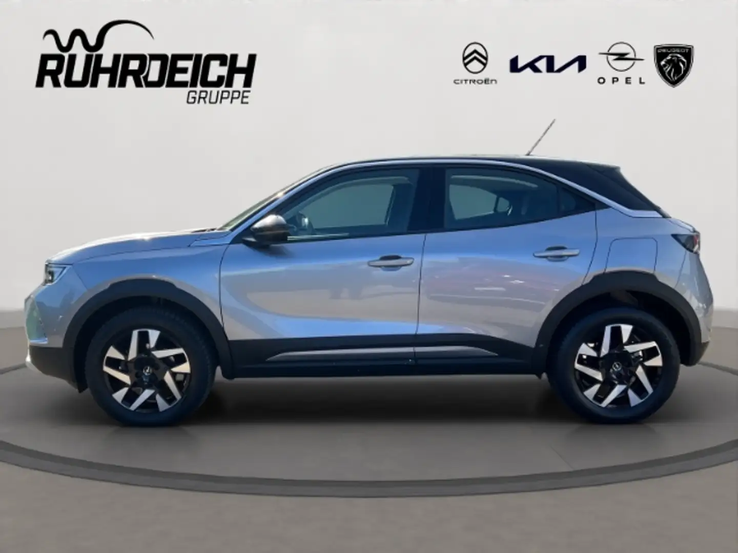 Opel Mokka Elegance 1.2 Turbo EU6d Digitales Cockpit LED Appl Grau - 2