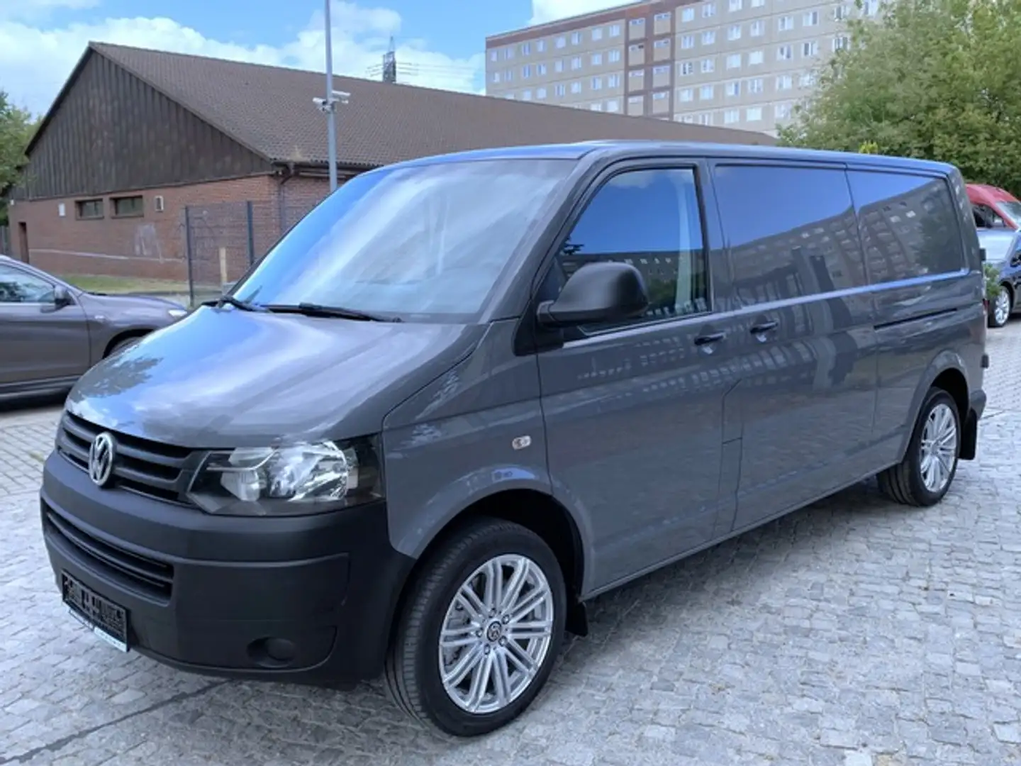 Volkswagen T5 Transporter 2.0 BiTDI DSG 1H*Klima*TOP* Gris - 1