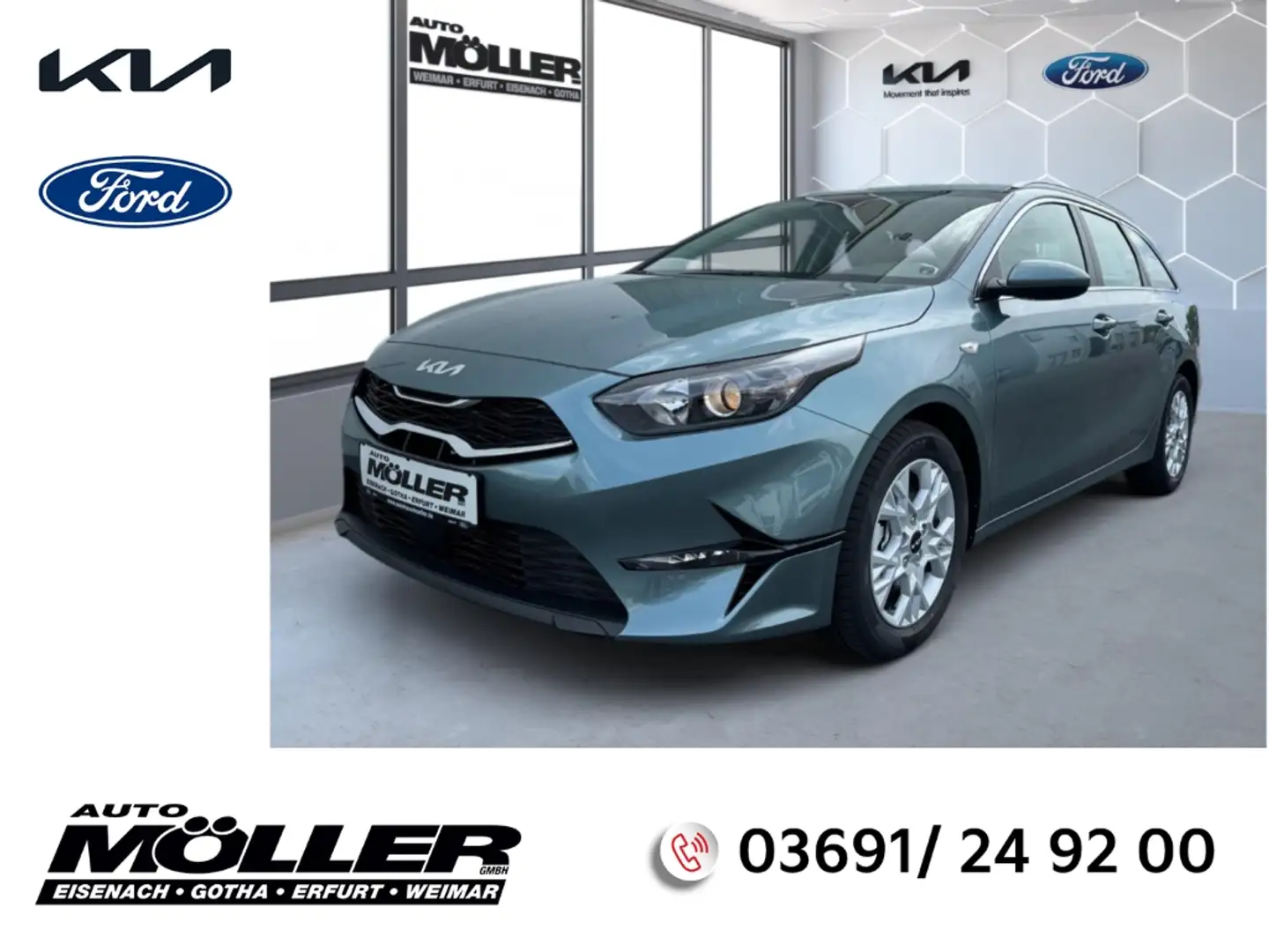 Kia Ceed SW / cee'd SW 1.5T Vision DCT7 Navi PDC hinten Sitzheizung Grau - 1