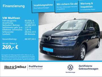 VW T7 Multivan Life 2.0 TDI DSG 7S AHK HuD LEDER