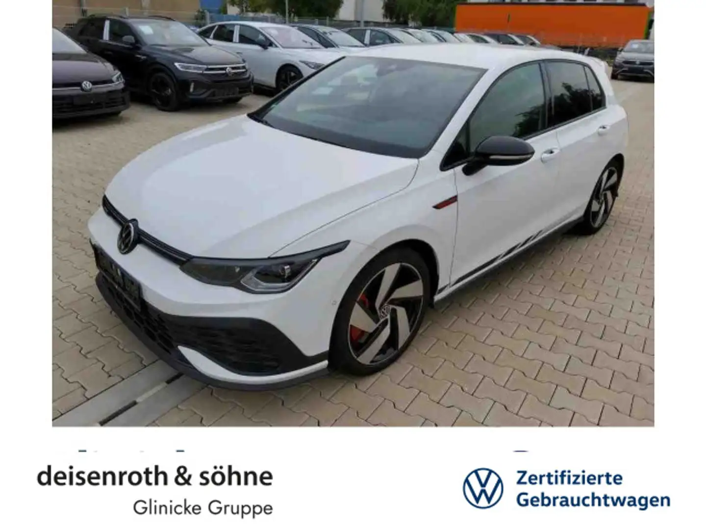 Volkswagen Golf GTI Clubsport Matrix/Nav/h&k/ACC/AppCon/LHZ Weiß - 1