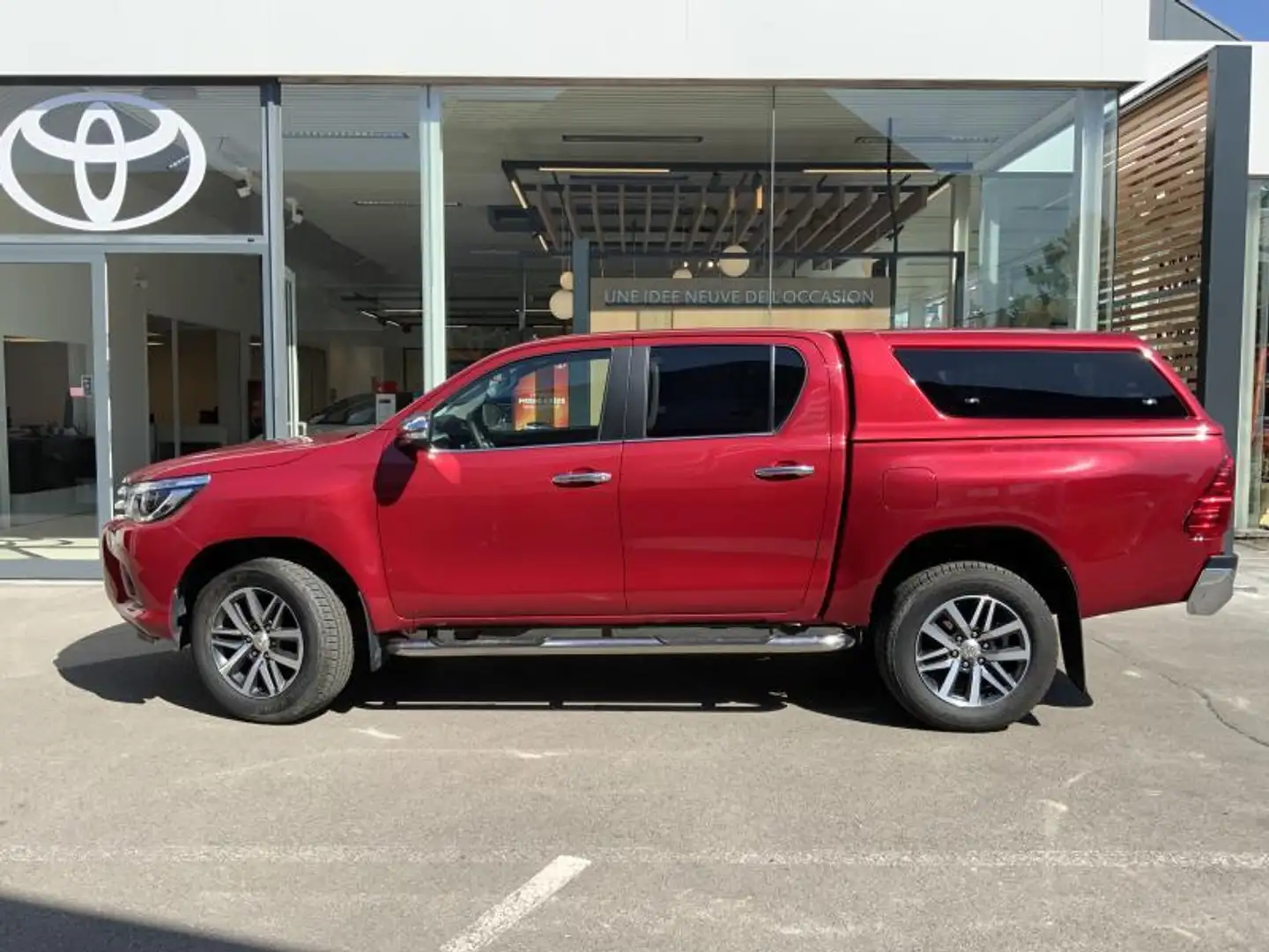 Toyota Hilux DC Lounge + HARD TOP Rouge - 2