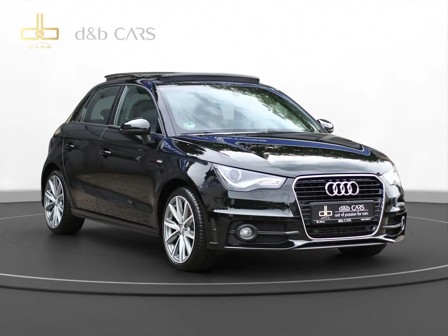 Audi A1 Sportback|S-Line|PANO|Leder|Xenon|1.Hand Schwarz - 2
