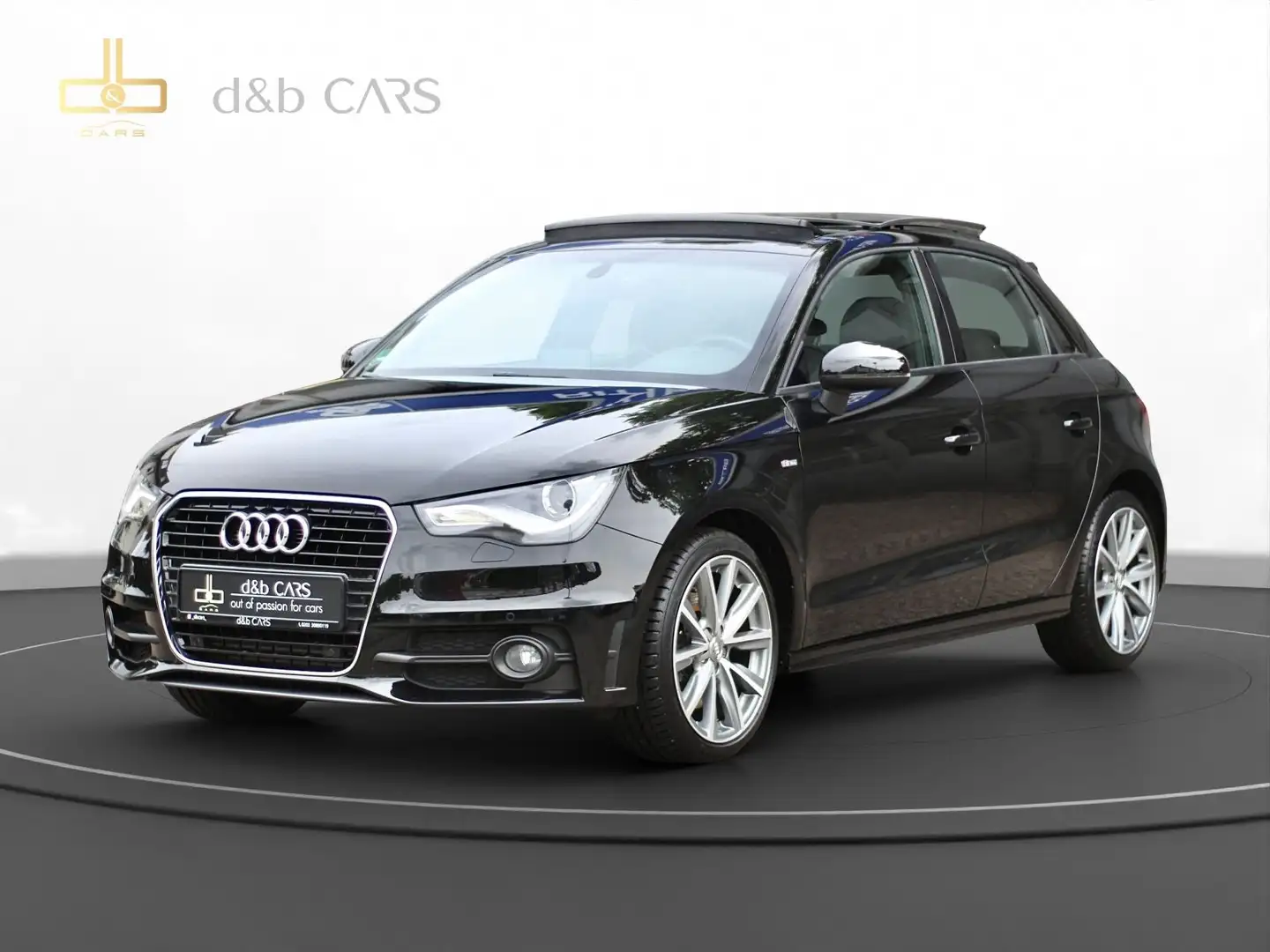 Audi A1 Sportback|S-Line|PANO|Leder|Xenon|1.Hand Schwarz - 1