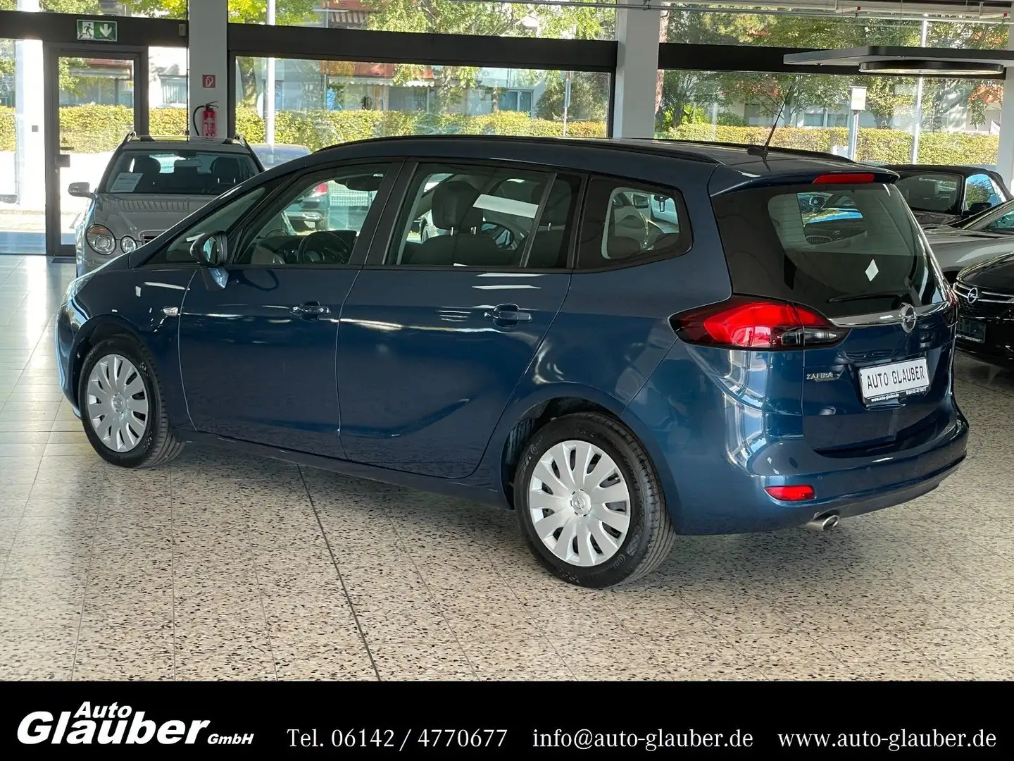 Opel Zafira C Tourer 2.0 CDTI/Edition/Navi/PDC/1.Hand Bleu - 2