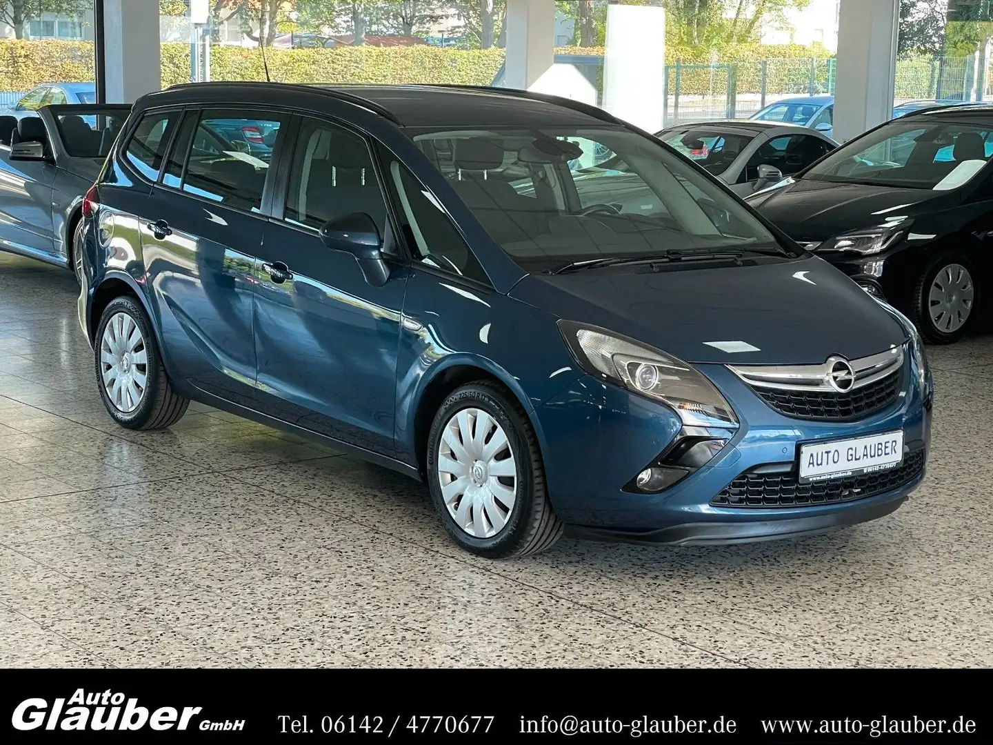 Opel Zafira C Tourer 2.0 CDTI/Edition/Navi/PDC/1.Hand Bleu - 1