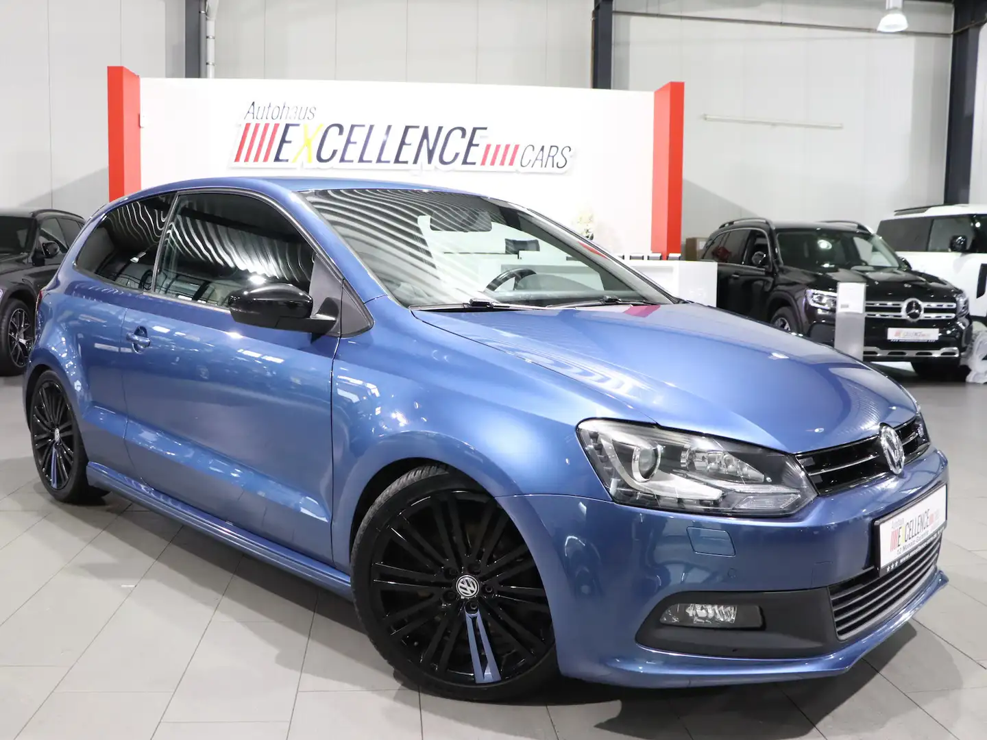 Volkswagen Polo 1.4 TSI Blue GT SPORT / BI-XENON, LEDER Blau - 2