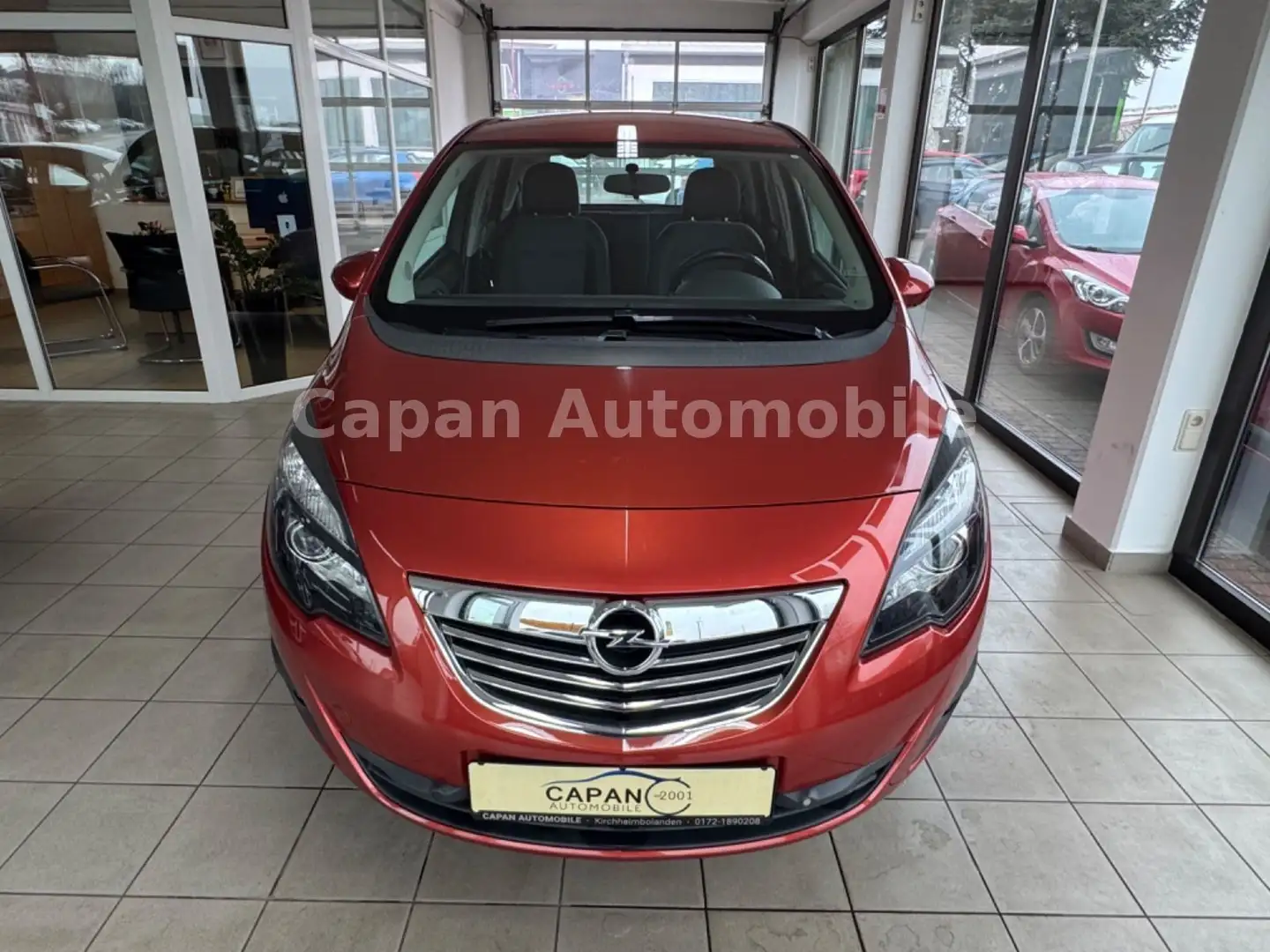 Opel Meriva B Innovation 1.Hand/Scheckheft/Klima/EU5 Rouge - 2