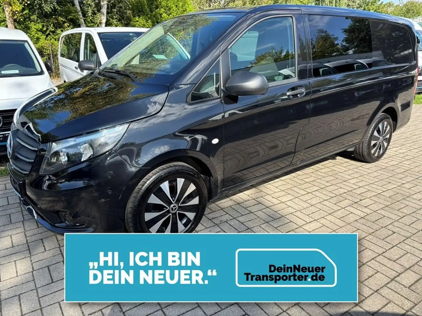 Mercedes-Benz Vito 114 cdi Mixto DISTRONIC|9G|17ALU|AHK|SERneu Schwarz - 1
