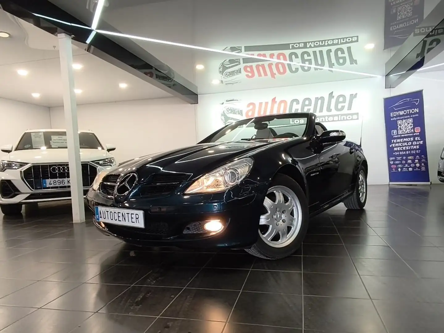 Mercedes-Benz SLK 200 K Azul - 1