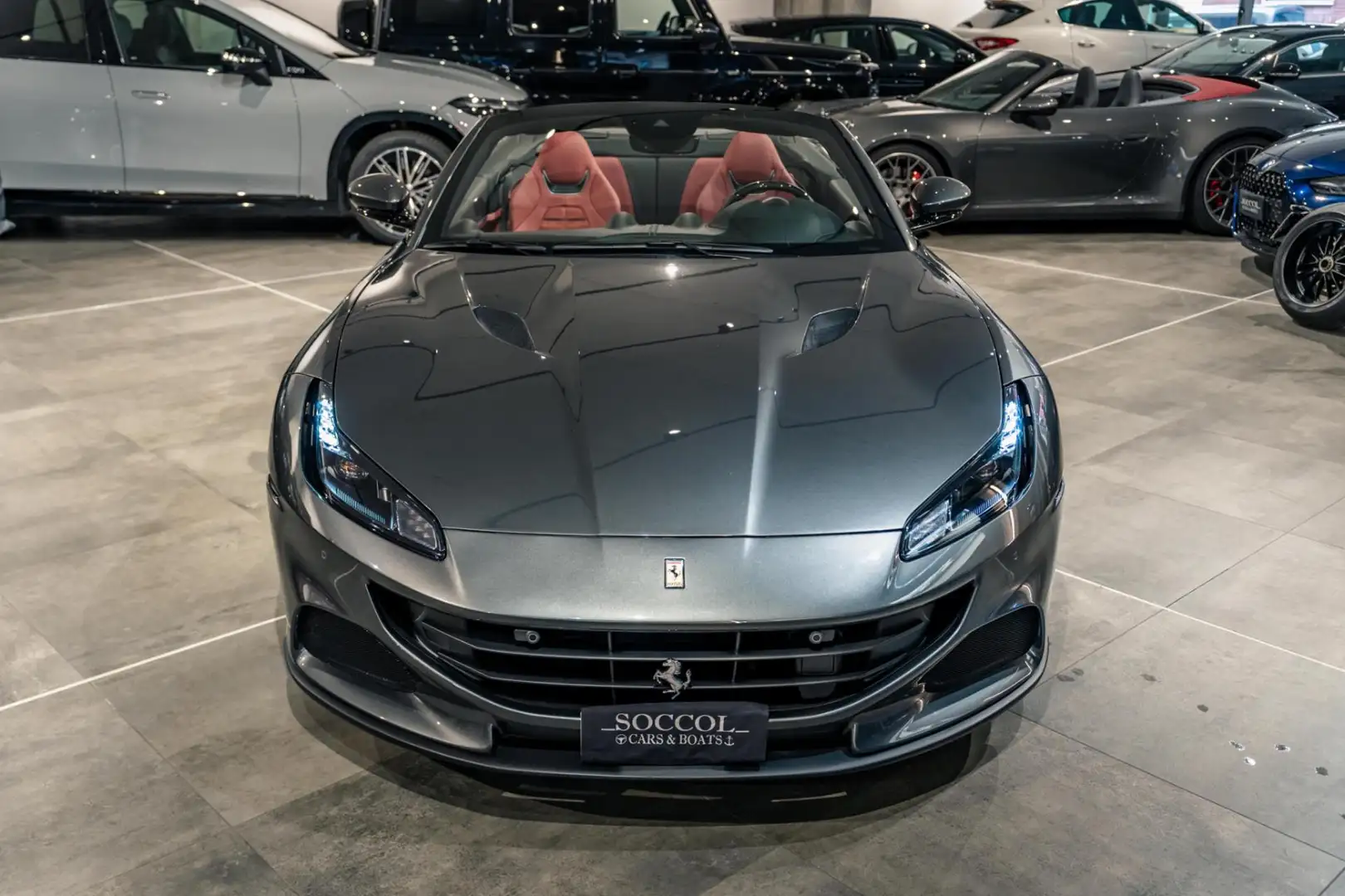 Ferrari Portofino PORTOFINO M*FULL ADAS*MAGNETIC RIDE*VENTILATI*IVA Šedá - 2
