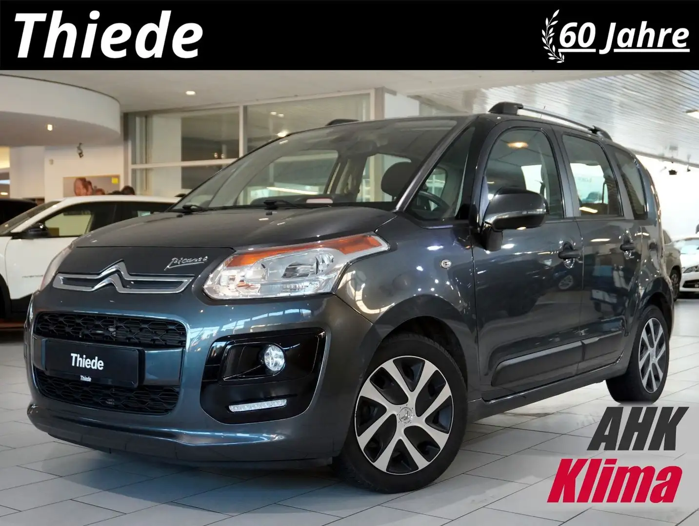 Citroen C3 Picasso 1.4 GAS/ BENZIN Exclusive KLIMA/AHK Grau - 1