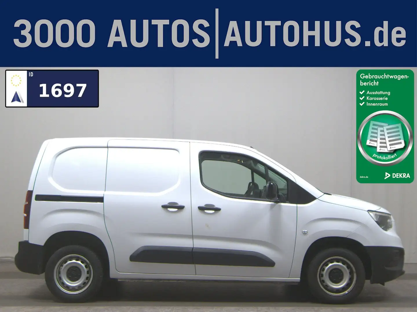 Opel Combo Cargo 1.5 D Kasten Klima Tempomat PDC Weiß - 1