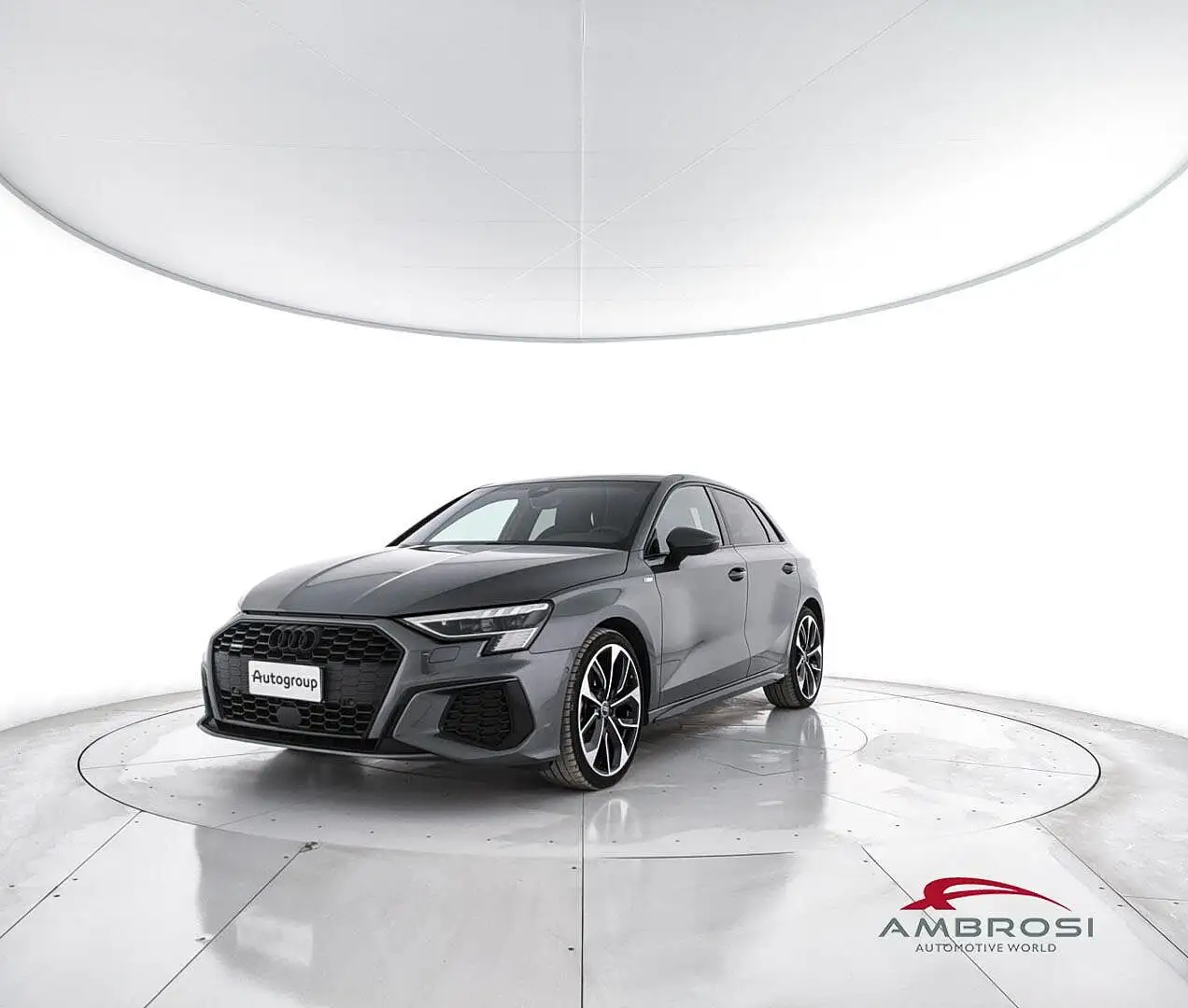 Audi A3 40 TDI quattro S tronic S line edition Grigio - 1