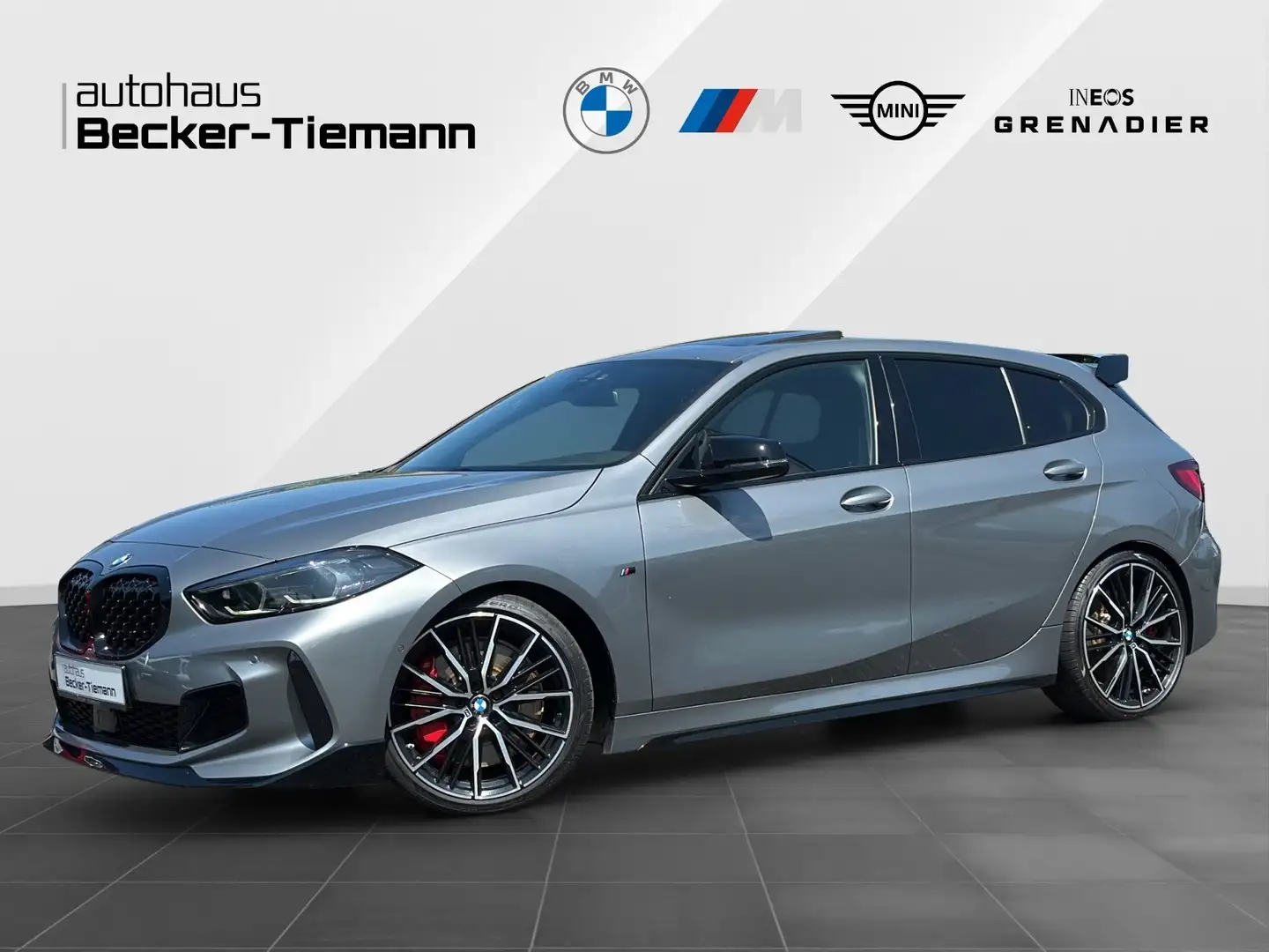 BMW M1 35i xDrive M Sportpaket Pro*PANO*ACC*H+K Gris - 1