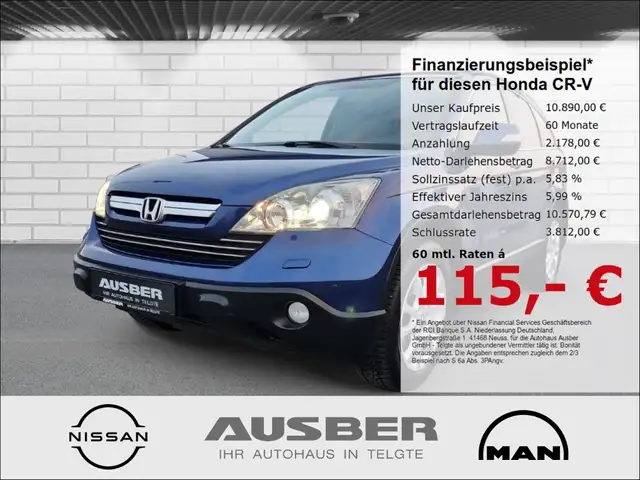 Honda CR-V Exclusive Edition Allrad 4x4 Leder elektr. Sitz AH