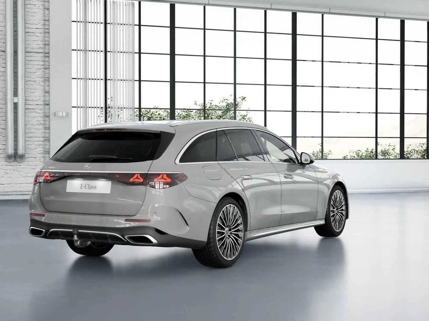 Mercedes-Benz E 300 Estate e Sport Edition Gri - 2