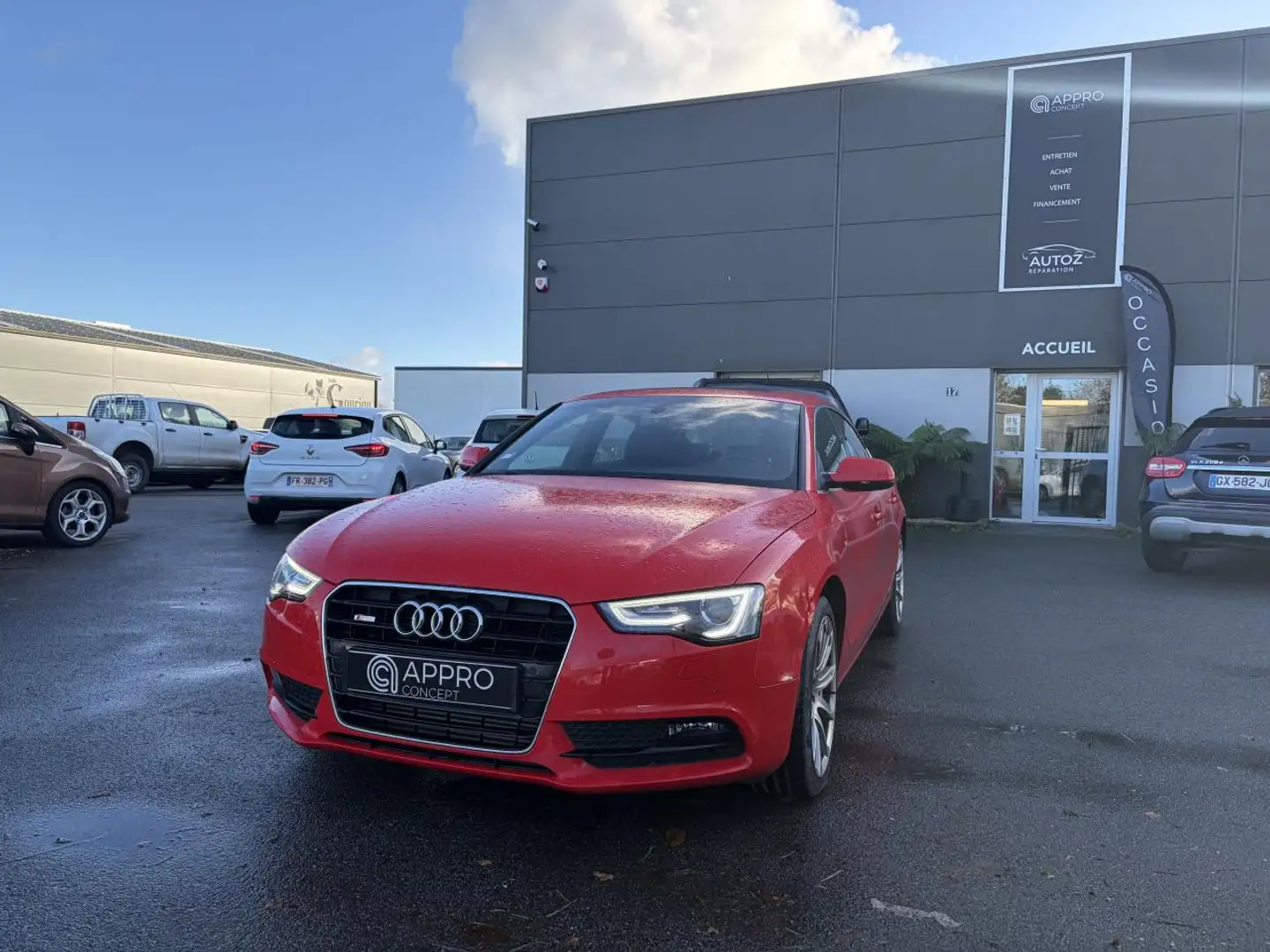 Audi A5 Sportback 2.0 TDI DPF - 143 SPORTBACK S Line PHASE 2 Rot - 1