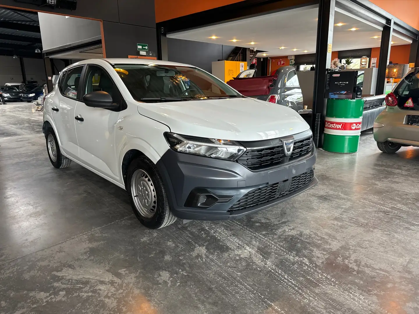 Dacia Sandero 1.0i SCe Comfort//12 MOIS DE GARANTIE Blanc - 1