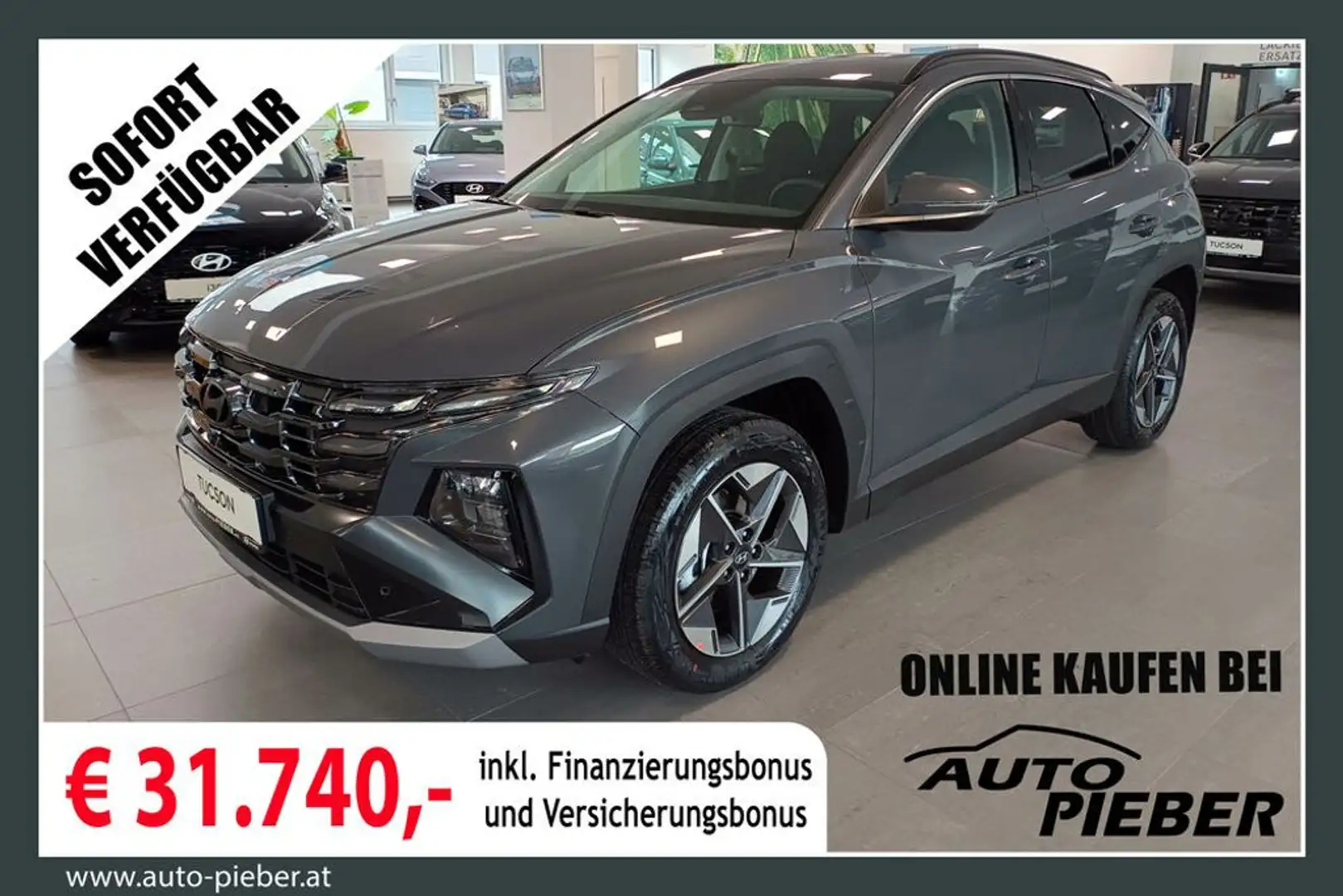 Hyundai TUCSON 1,6 T-GDI 2WD GO! *LED*Navi*Klima* Noir - 1