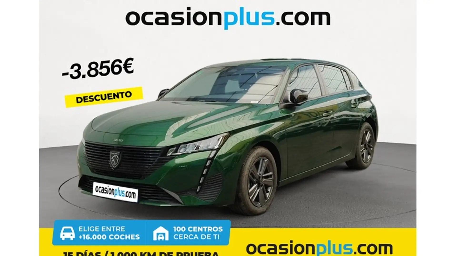 Peugeot 308 1.2 PureTech S&S Active Pack EAT8 130 Verde - 1