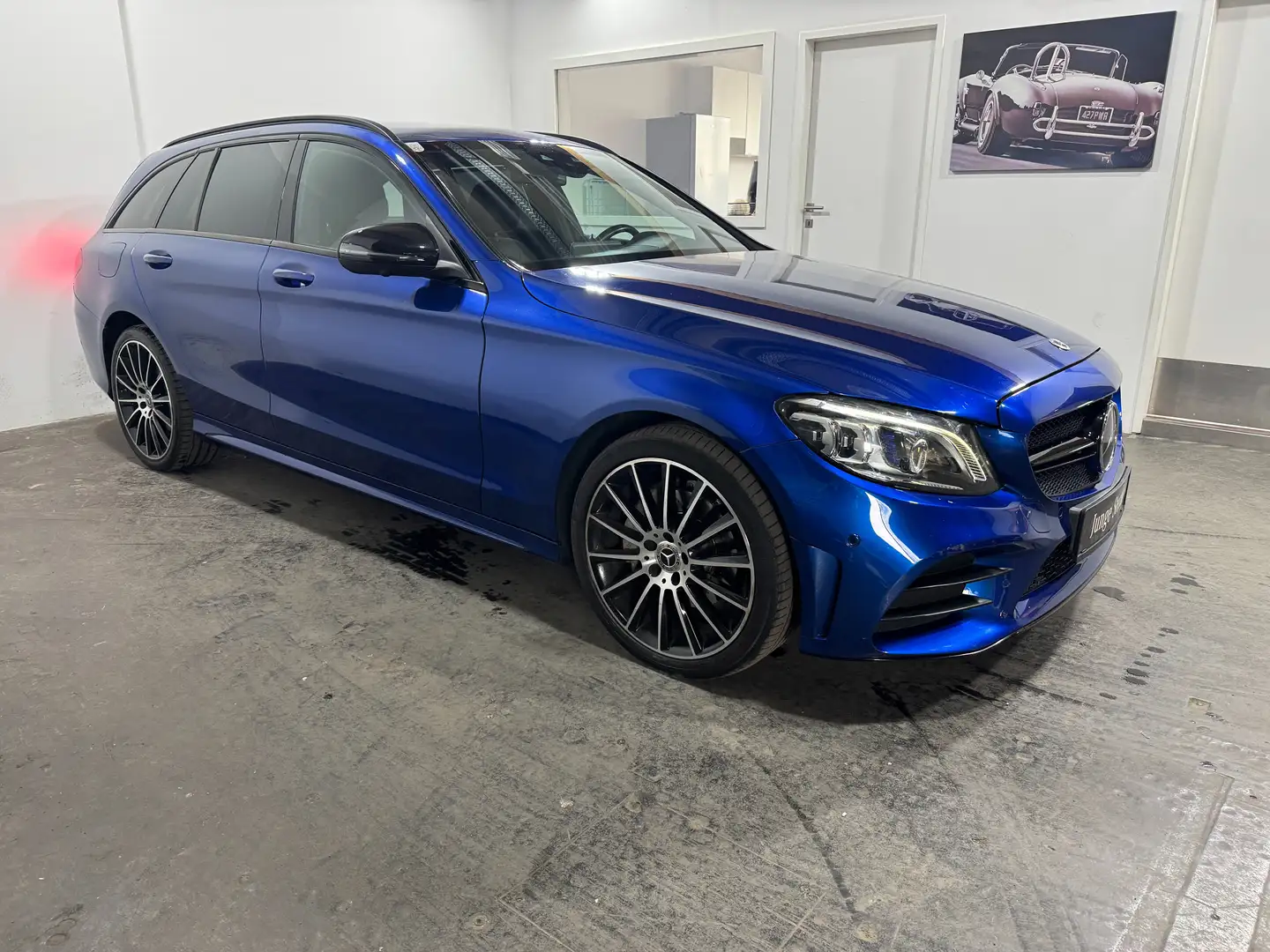 Mercedes-Benz C 220 C 220d T AMG/Multibeam/Designo/Distronic/360° Bleu - 2