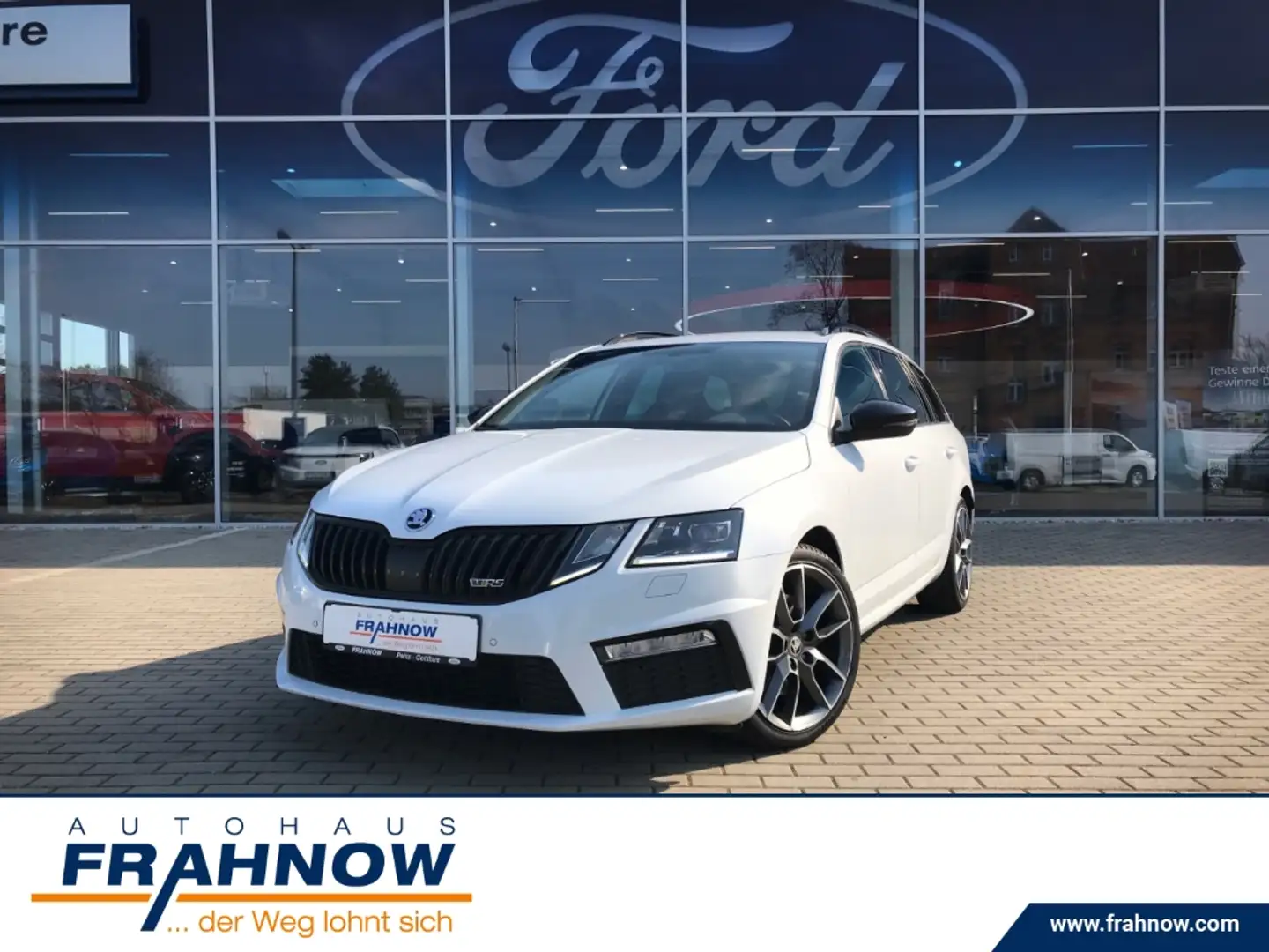 Skoda Octavia Combi 2.0 TDI 4x4 RS LED NAVI PDC GRA SHZ Weiß - 1