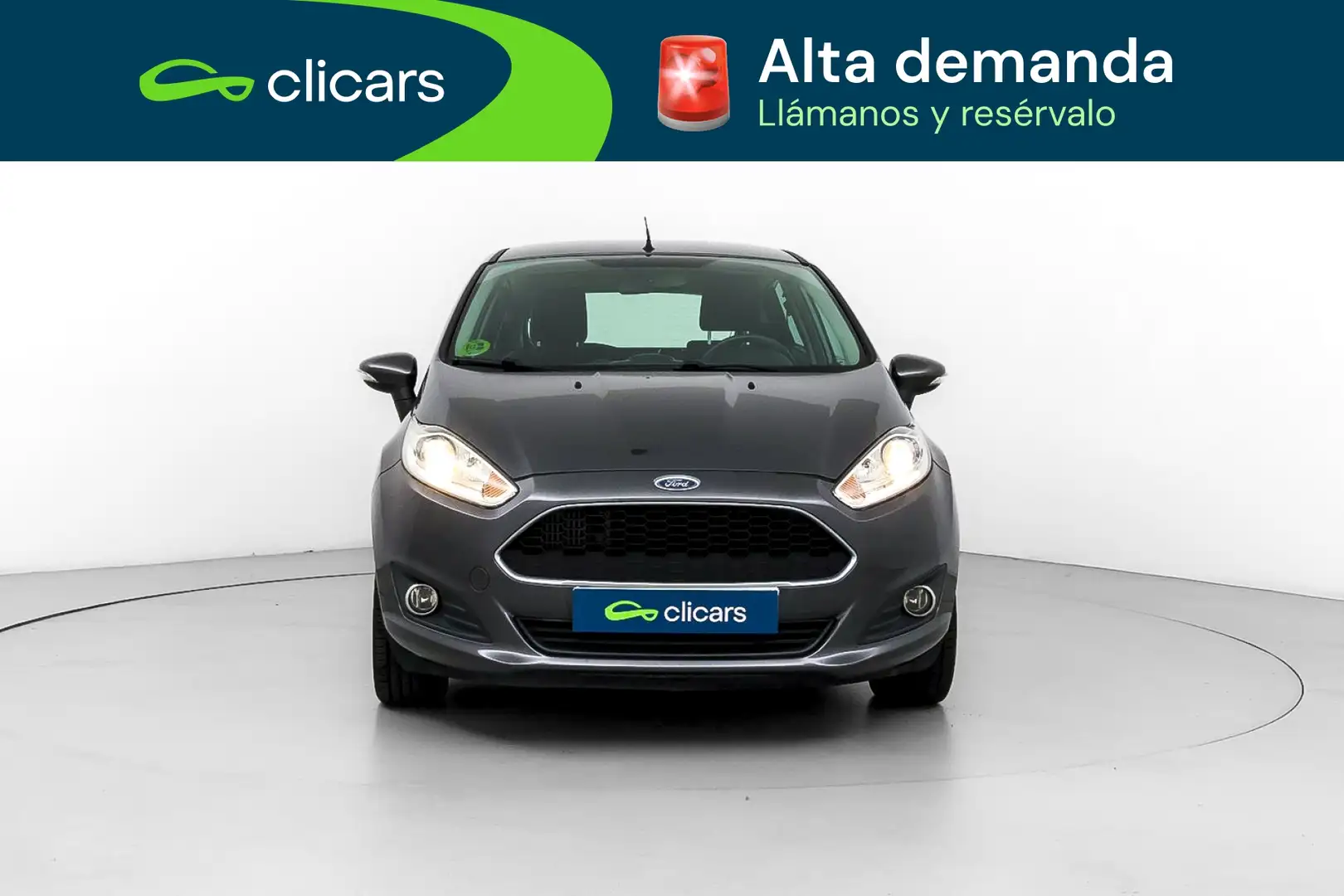 Ford Fiesta 1.0 EcoBoost Trend Gris - 2