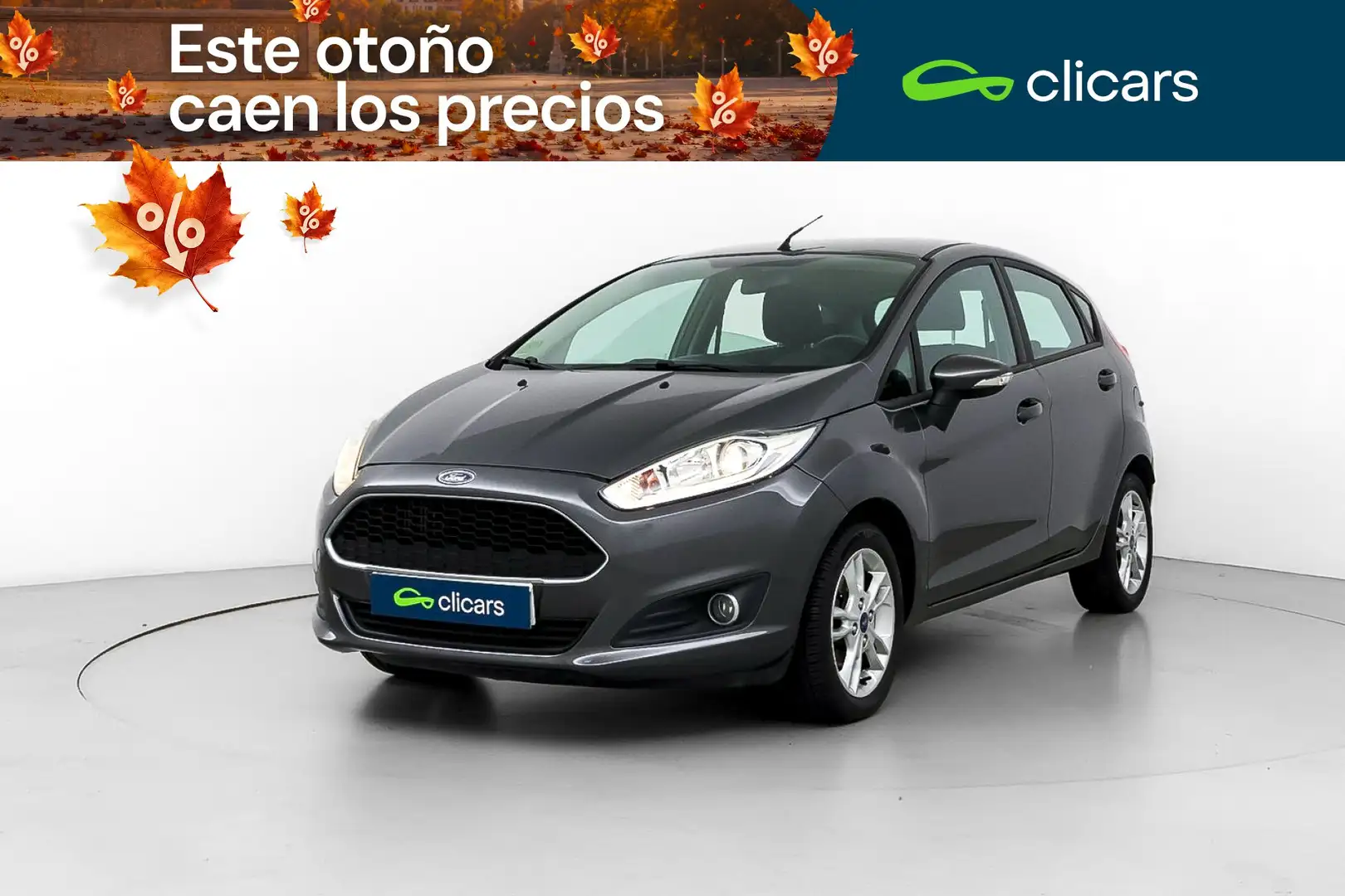 Ford Fiesta 1.0 EcoBoost Trend Gris - 1