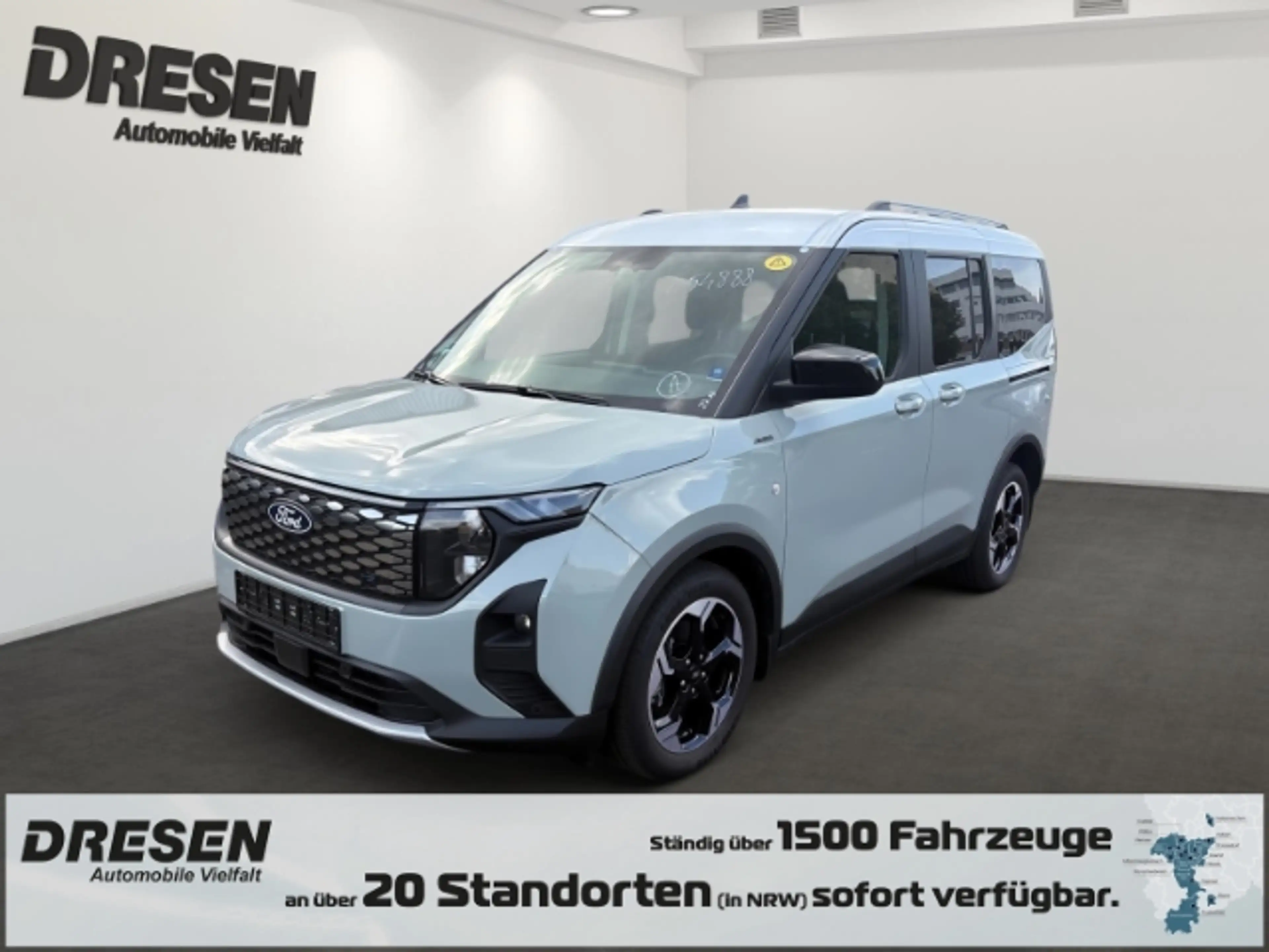 Ford Tourneo Courier BEV Active + Winterpaket 2 + Dach in weiß + Rückfa