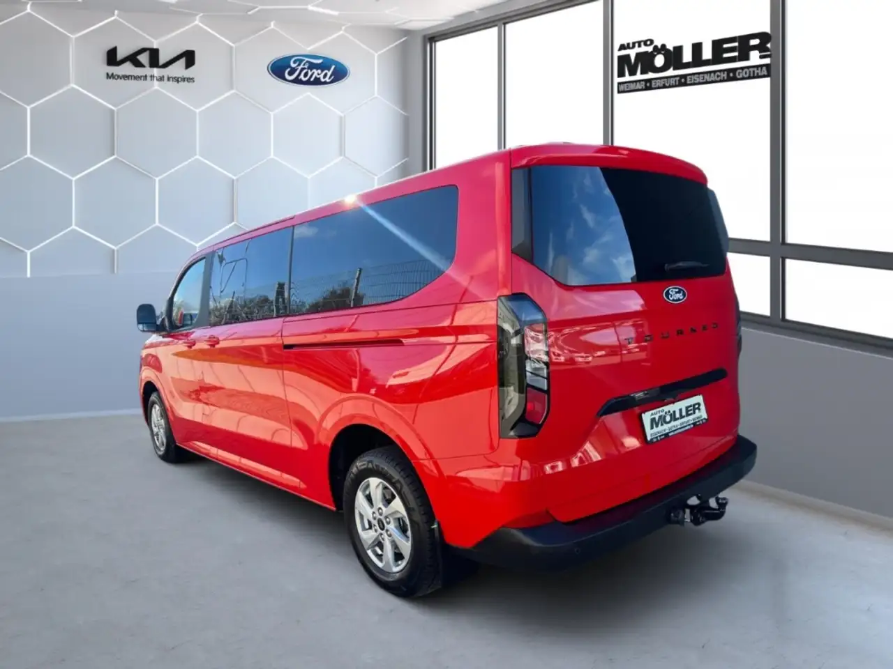 Ford Tourneo 2.0 EcoBlue L2 AT8 Trend Ausstellfenster AHK ACC, миниатюра 4