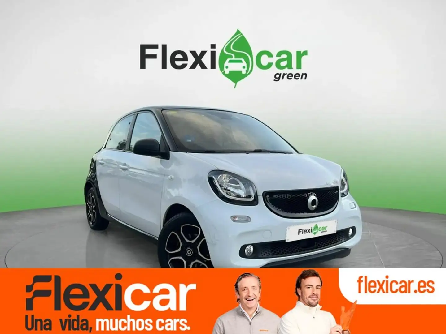 smart forFour 60kW(81CV) electric drive Blanco - 1