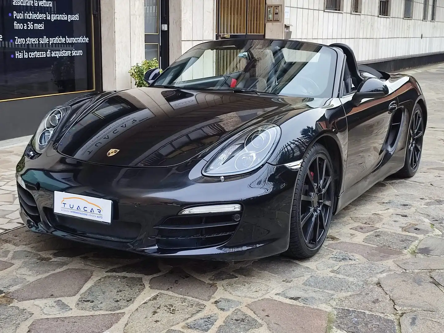 Porsche Boxster 718 Boxster 2.7 Black Edition Fekete - 2