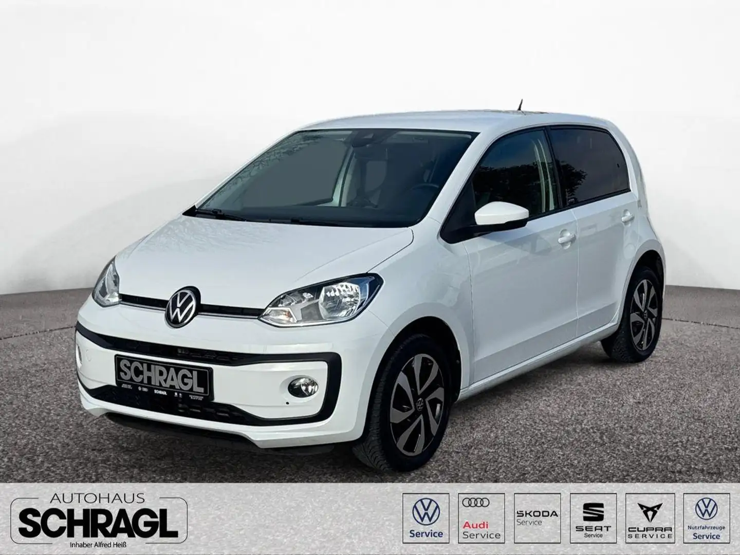 Volkswagen up! 1.0 MPI Active+KAMERA+SITZHZG+BLUETOOTH+PDC Blanc - 1