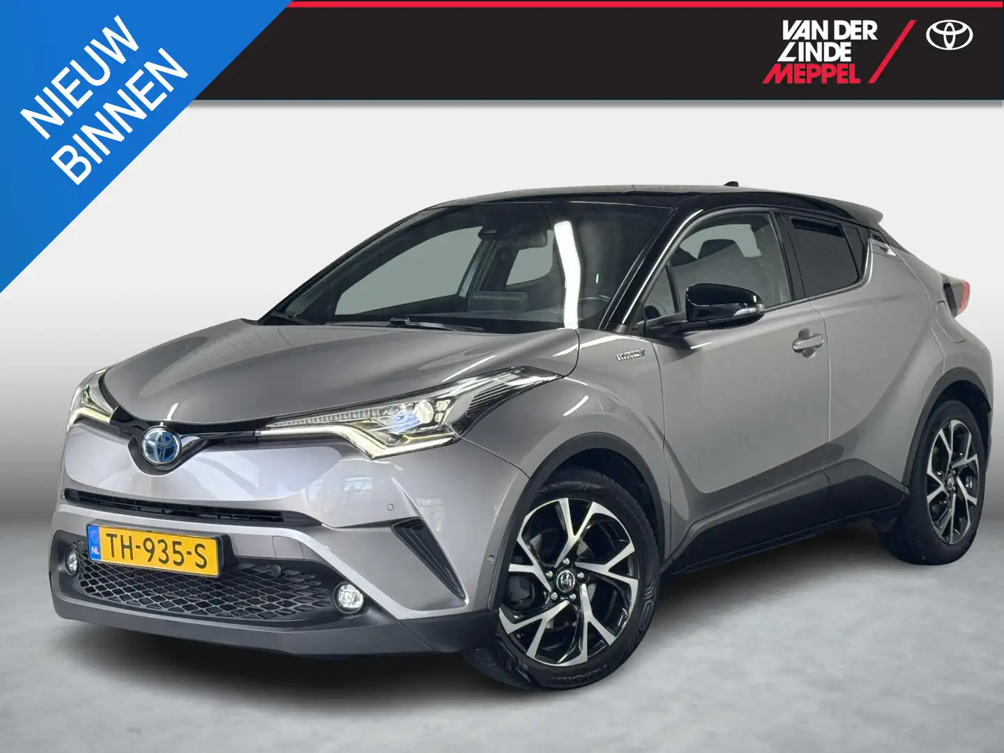 Toyota C-HR 1.8 Hybrid Bitone Navi LED Cruise PDC Grijs - 1