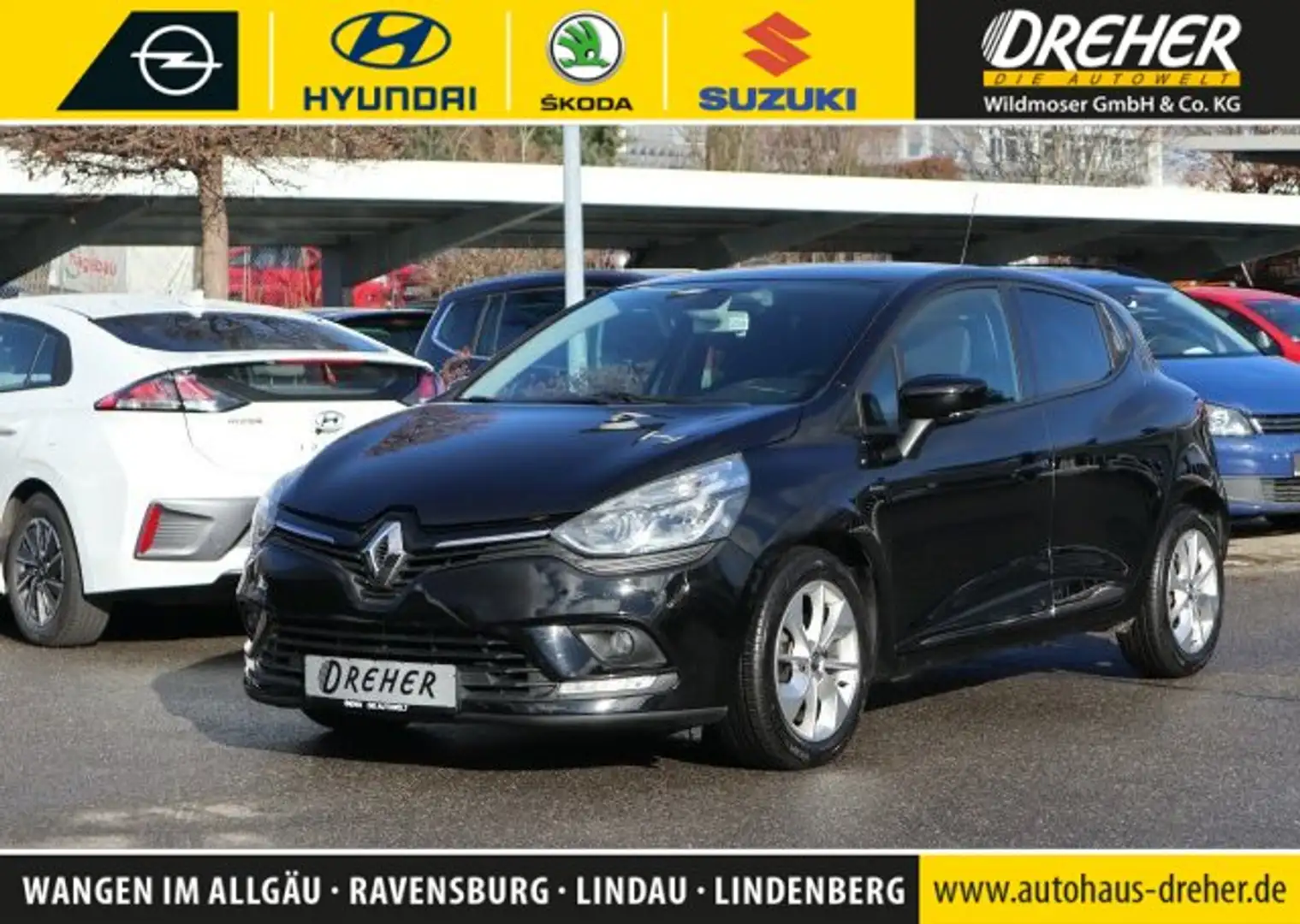 Renault Clio Clio IV 1.2 TCe 120 Limited ENERGY Navi/Klima/BC Noir - 1