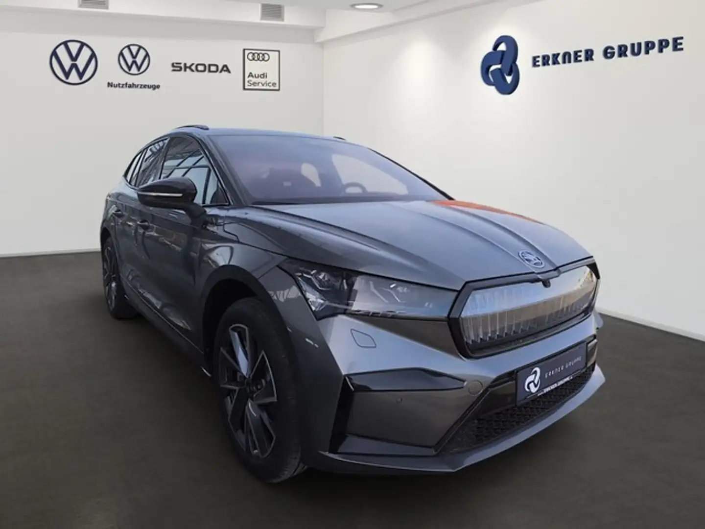 Skoda Enyaq 85 Sportline +AHK+NAVI+SHZ+CANTON+ACC+LED+ Grau - 2