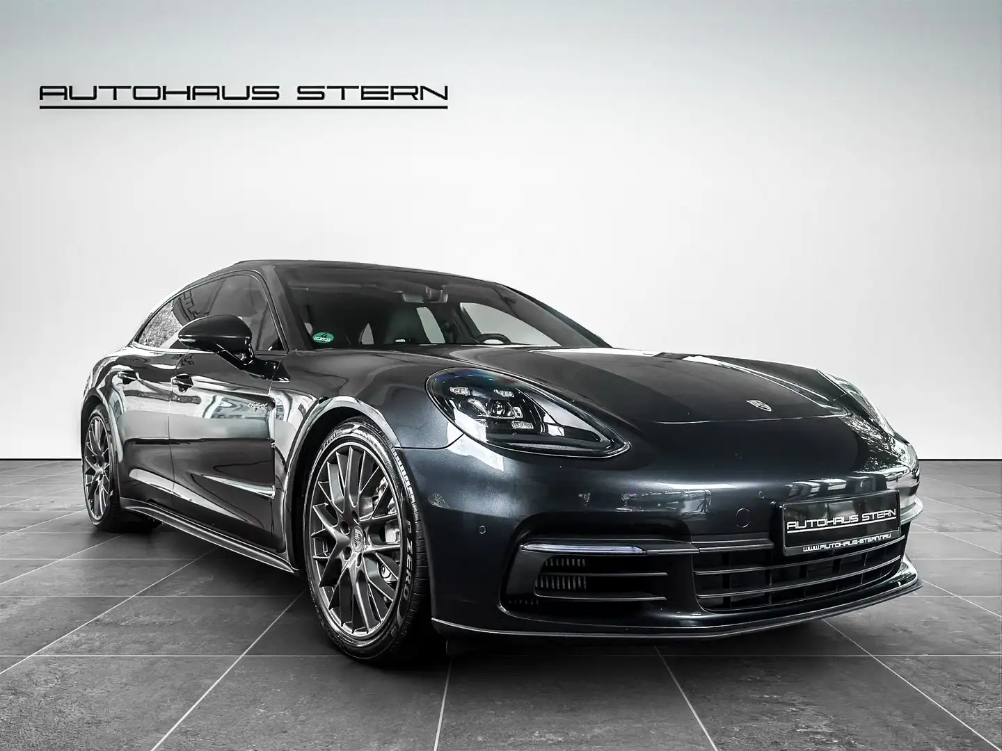 Porsche Panamera 4 E-Hybrid*Sport Turismo*Panorama*Softclose*TOP* Gris - 1