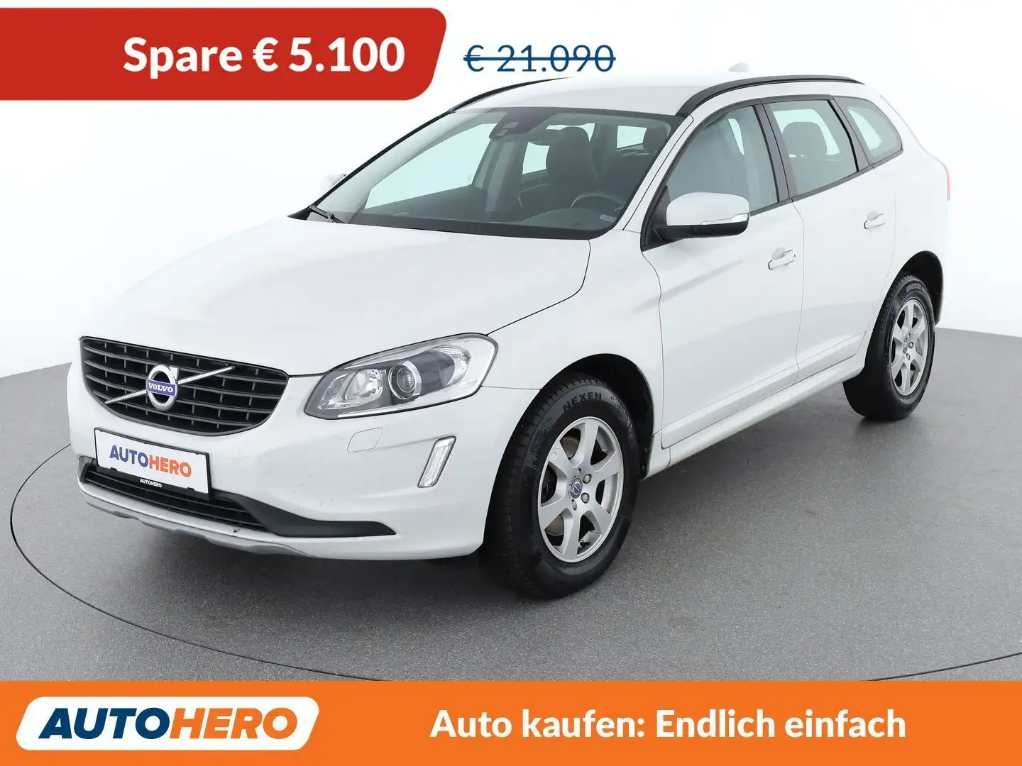 Volvo XC60 2.0 D3 Kinetic 2WD Weiß - 1