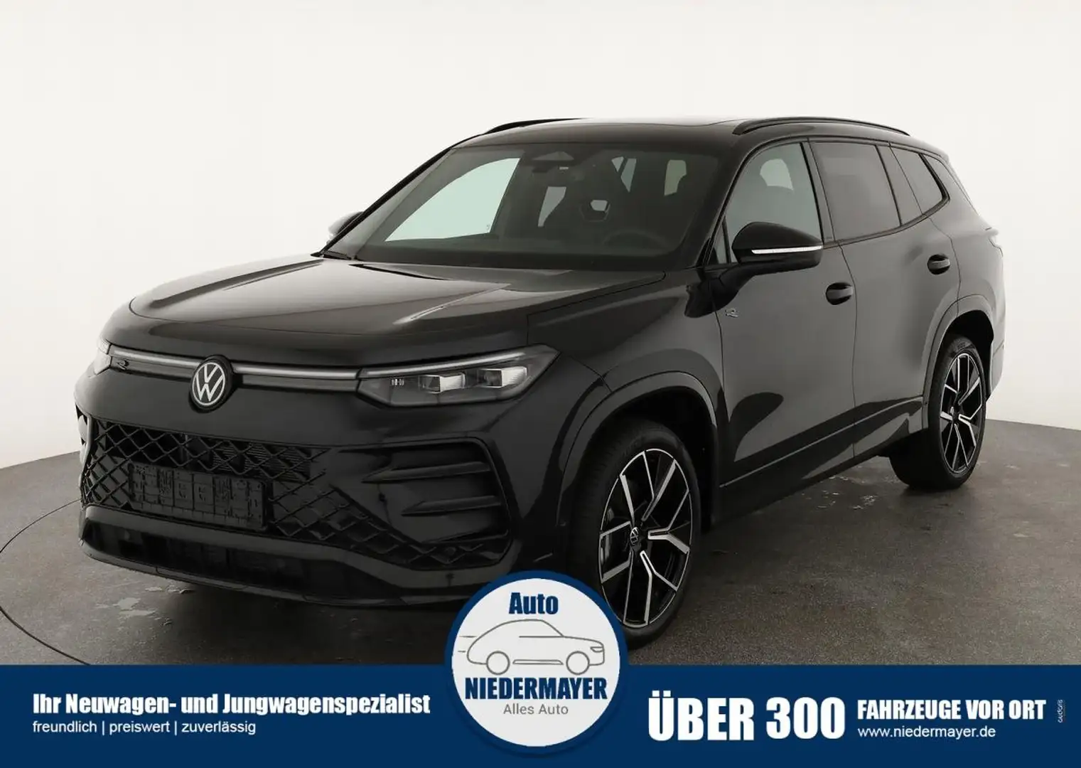 Volkswagen Tayron TDI DSG 4M R-LINE Black, 20-Zoll, AHK, Pano, sofor Schwarz - 1