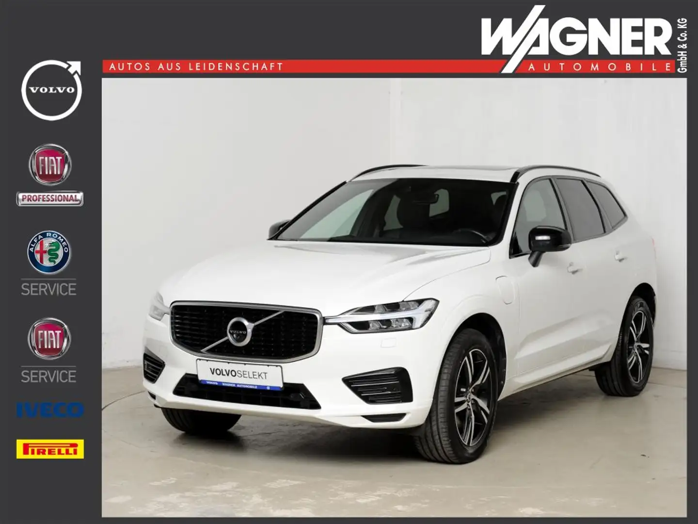 Volvo XC60 T6 AWD Recharge R-Design Expression *AHK* Weiß - 1