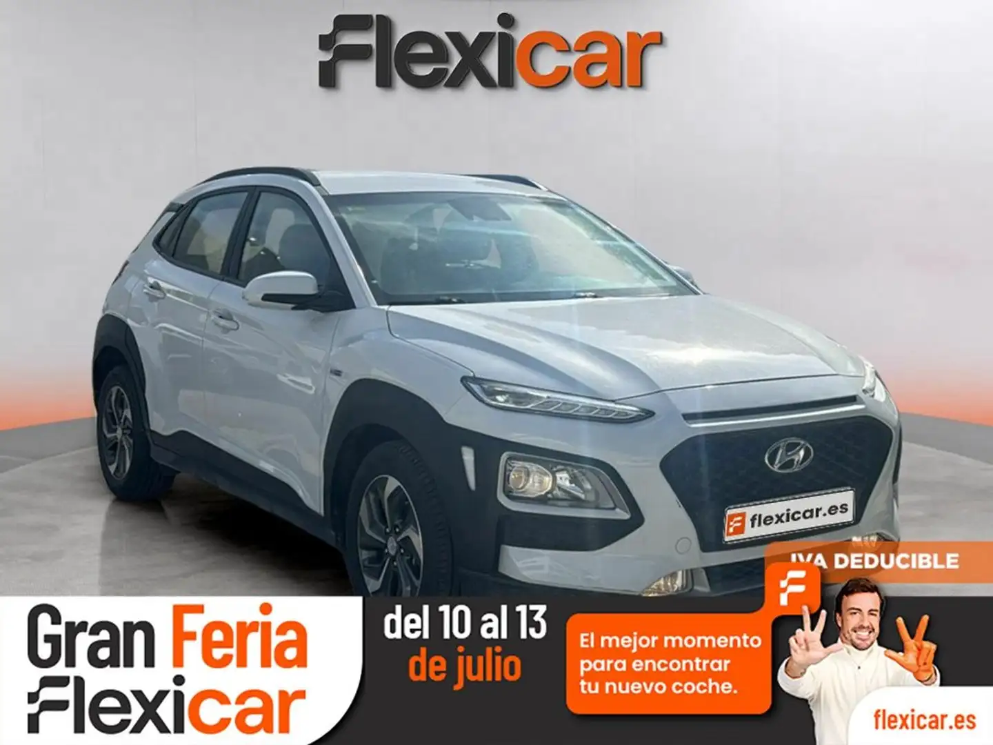 Hyundai KONA 1.6 GDI HEV Klass DCT Blanco - 1