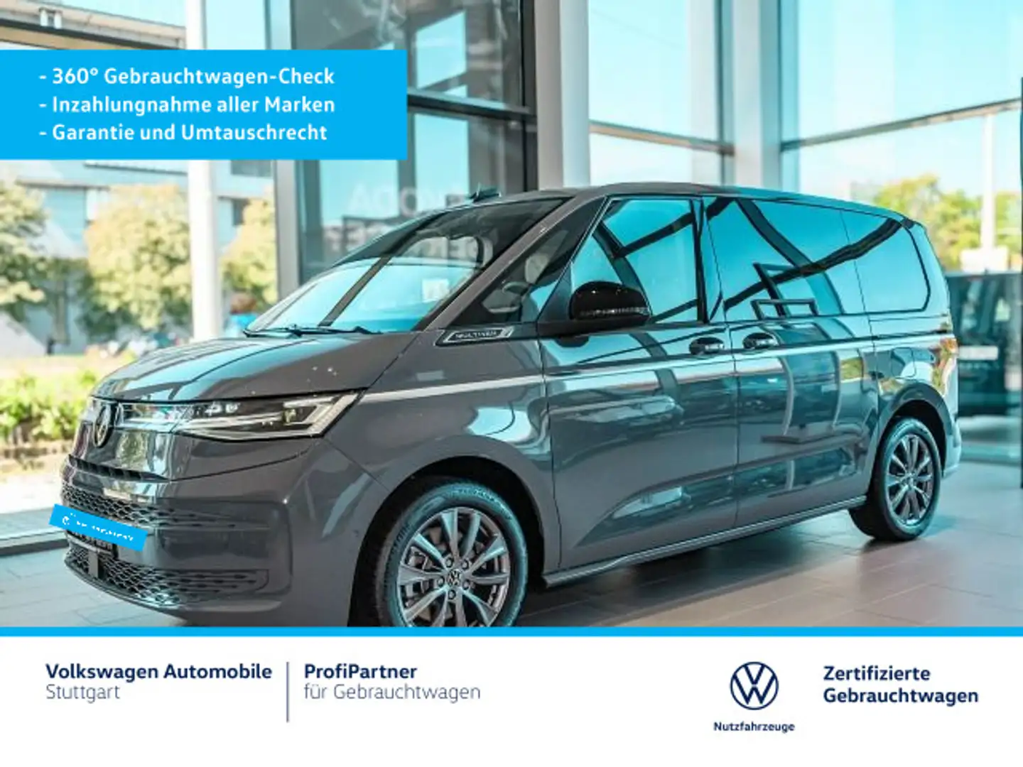 Volkswagen T7 Multivan Style DSG 1,4 TSI eHybrid Grau - 2