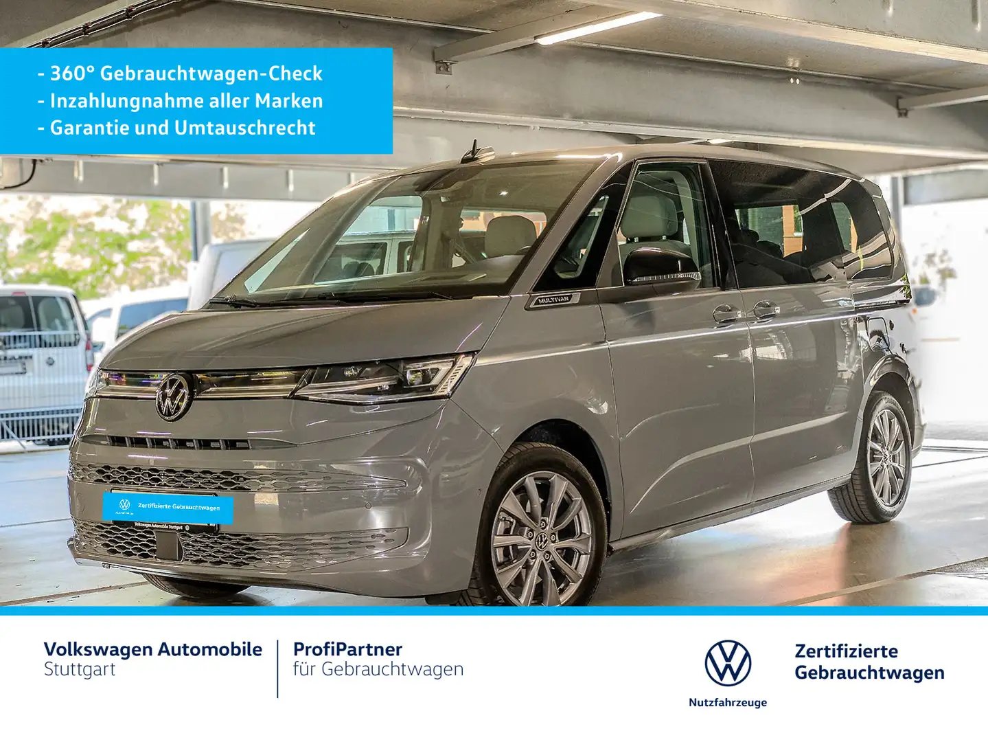 Volkswagen T7 Multivan Style DSG 1,4 TSI eHybrid Grau - 2