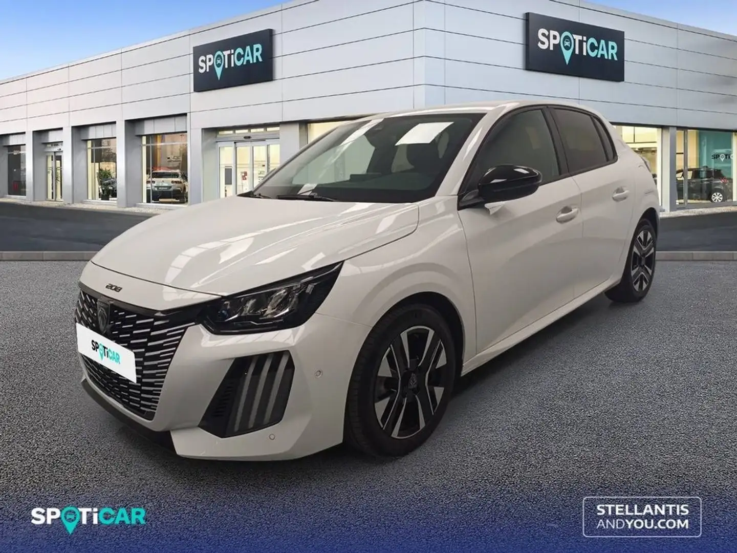Peugeot 208 Gasolina 100 S&S 6 Vel. MAN Allure Blanco - 1