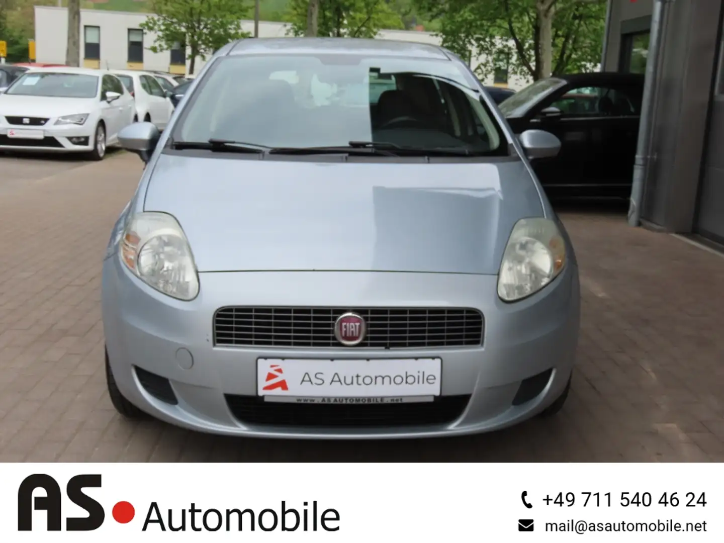 Fiat Grande Punto 1.2 8V Dynamic Klimaanlage*Servo Grau - 2