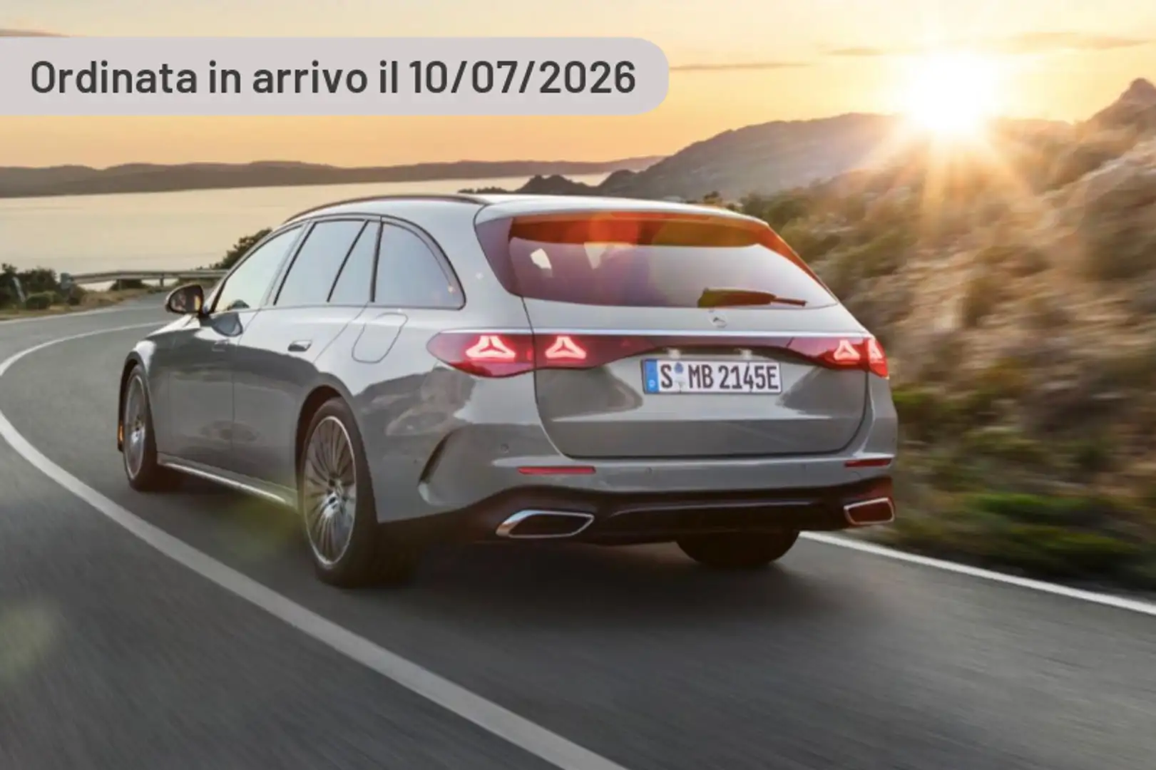 Mercedes-Benz E 220 E 220 d Mild hybrid 4Matic S.W. AMG Line Advanced Argento - 2