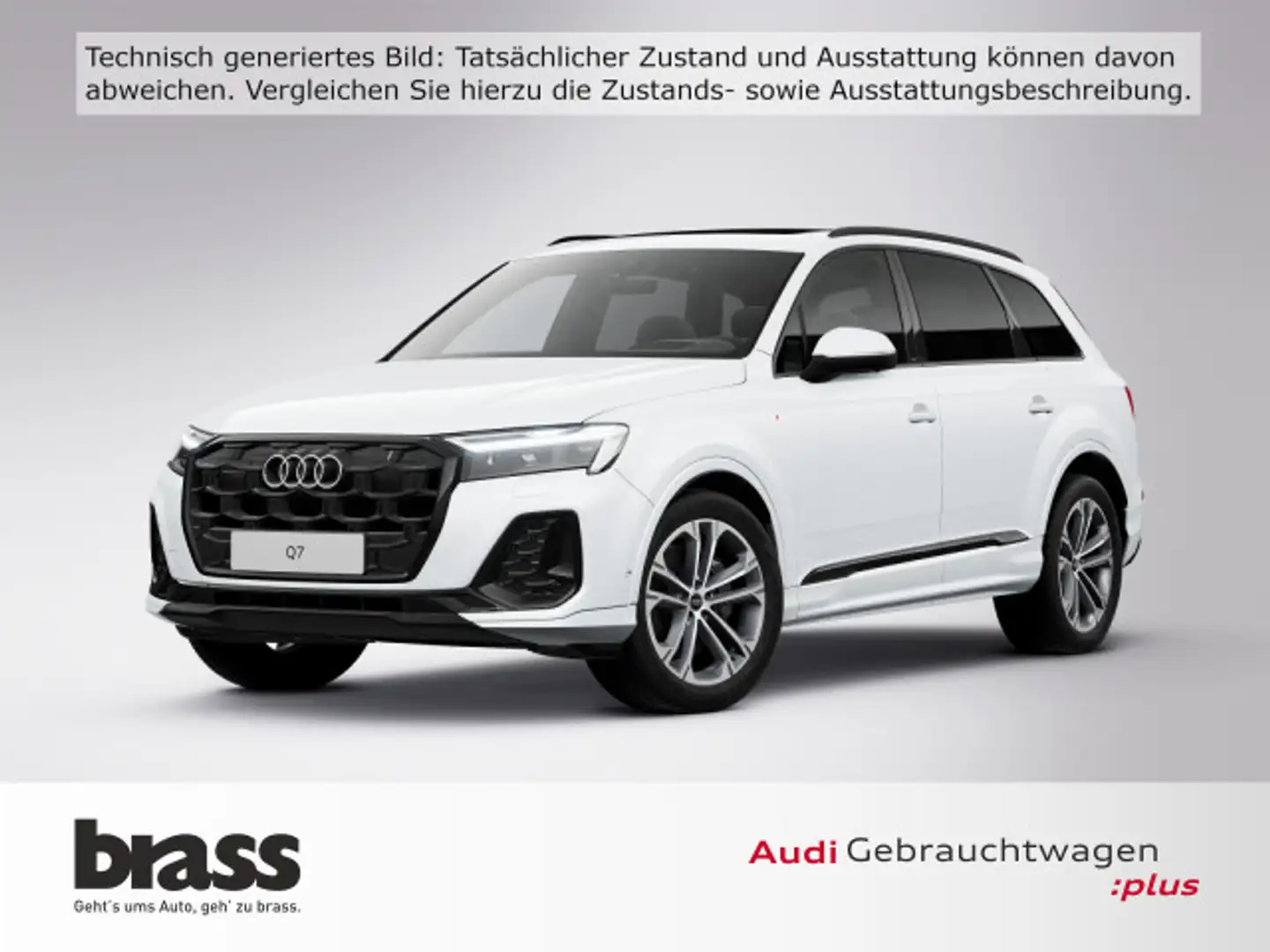 Audi Q7 SUV S line 50 TDI quattro 210(286) kW(PS) tip Weiß - 1