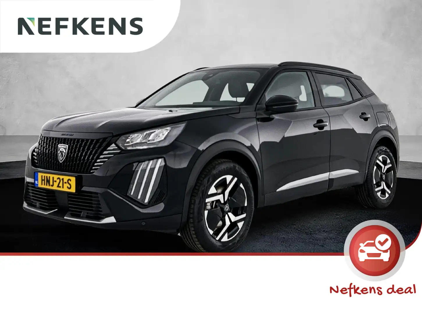 Peugeot 2008 SUV Allure Hybrid 136 pk Automaat | Navigatie | Pa Zwart - 1